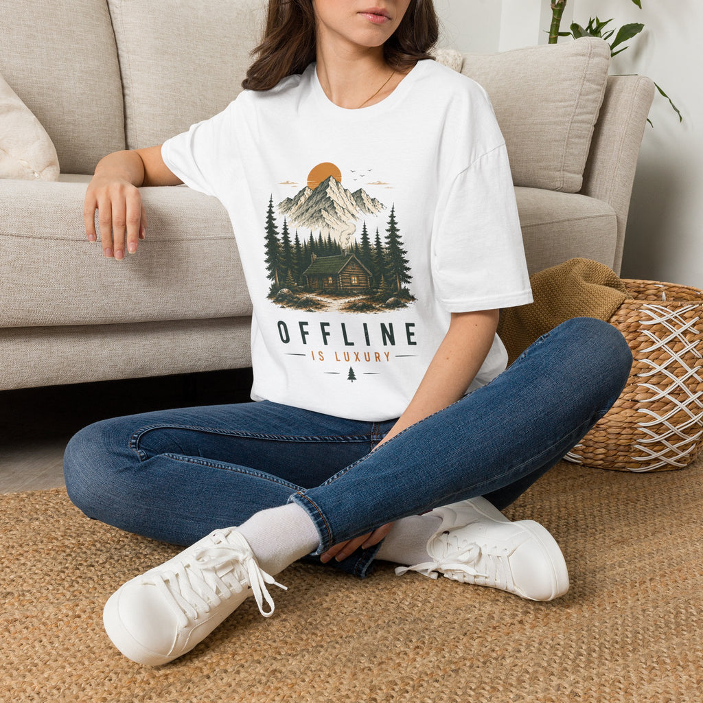 Offline is Luxury T-shirt