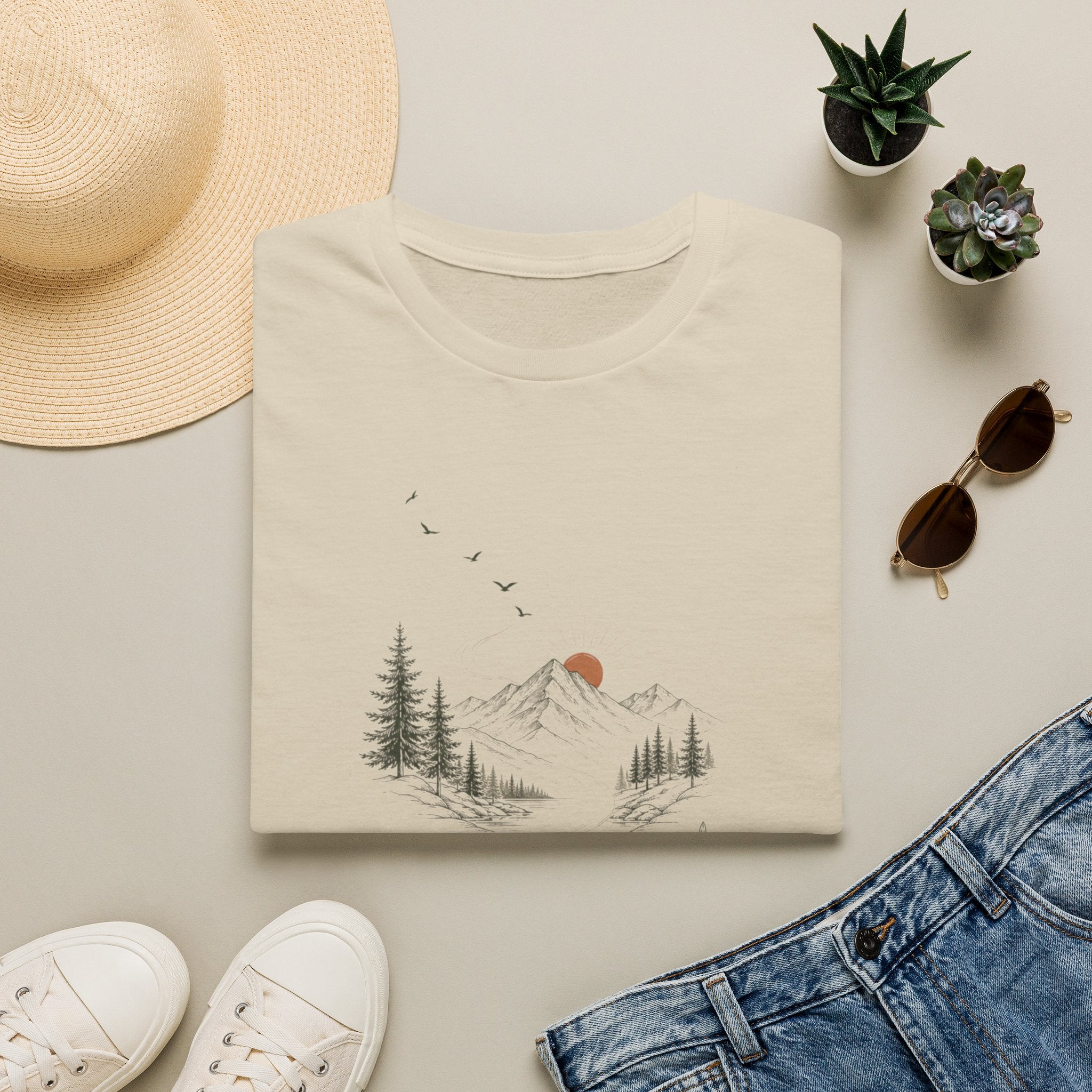Coffee Nature Repeat T-shirt