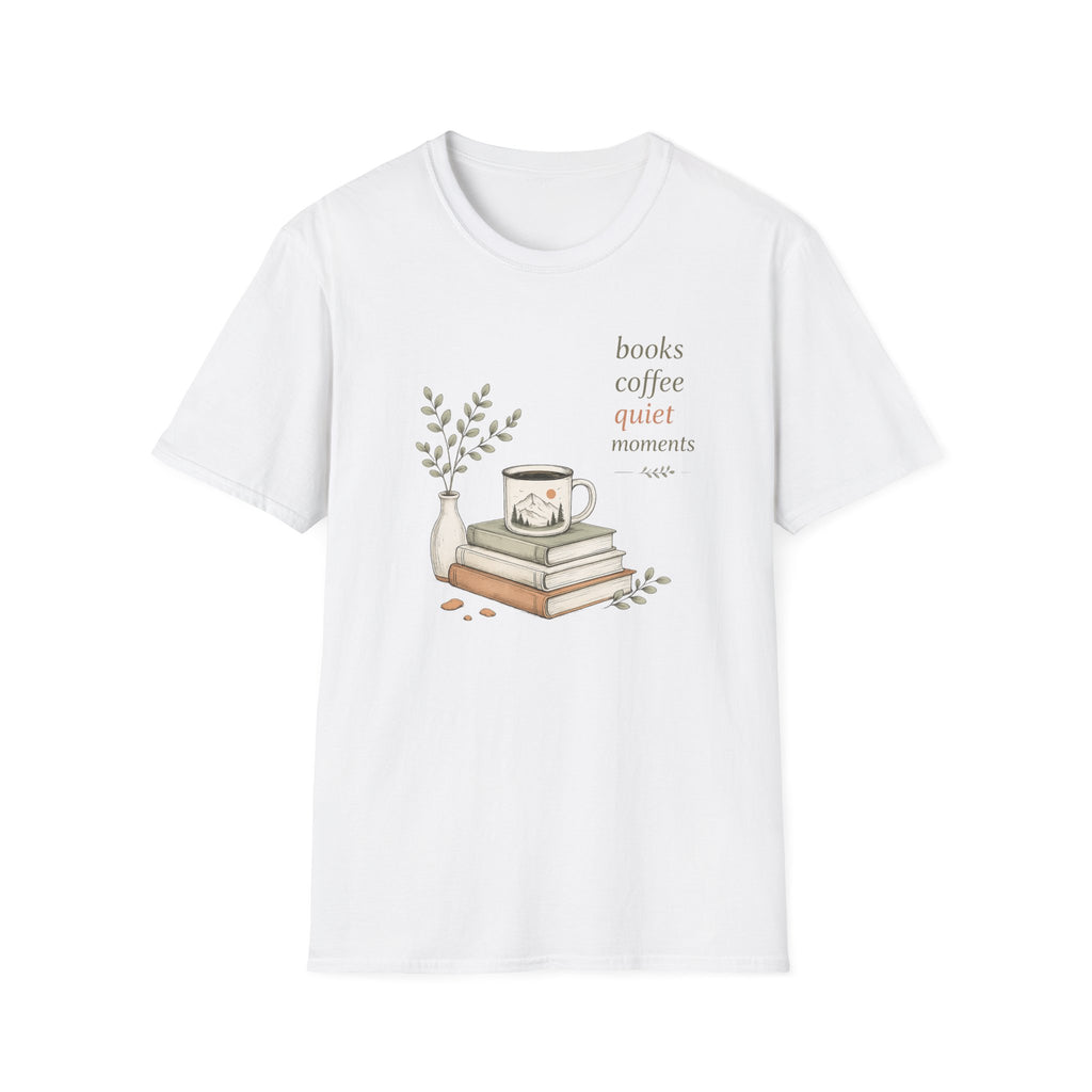 Books Coffee Quiet Moment T-shirt