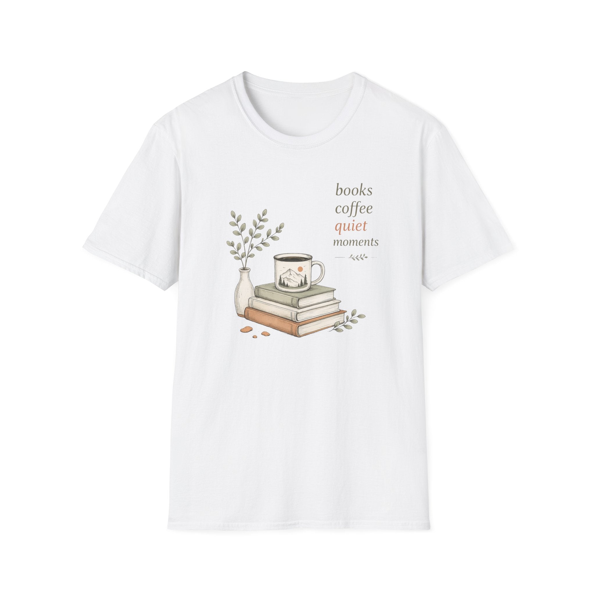 Books Coffee Quiet Moment T-shirt