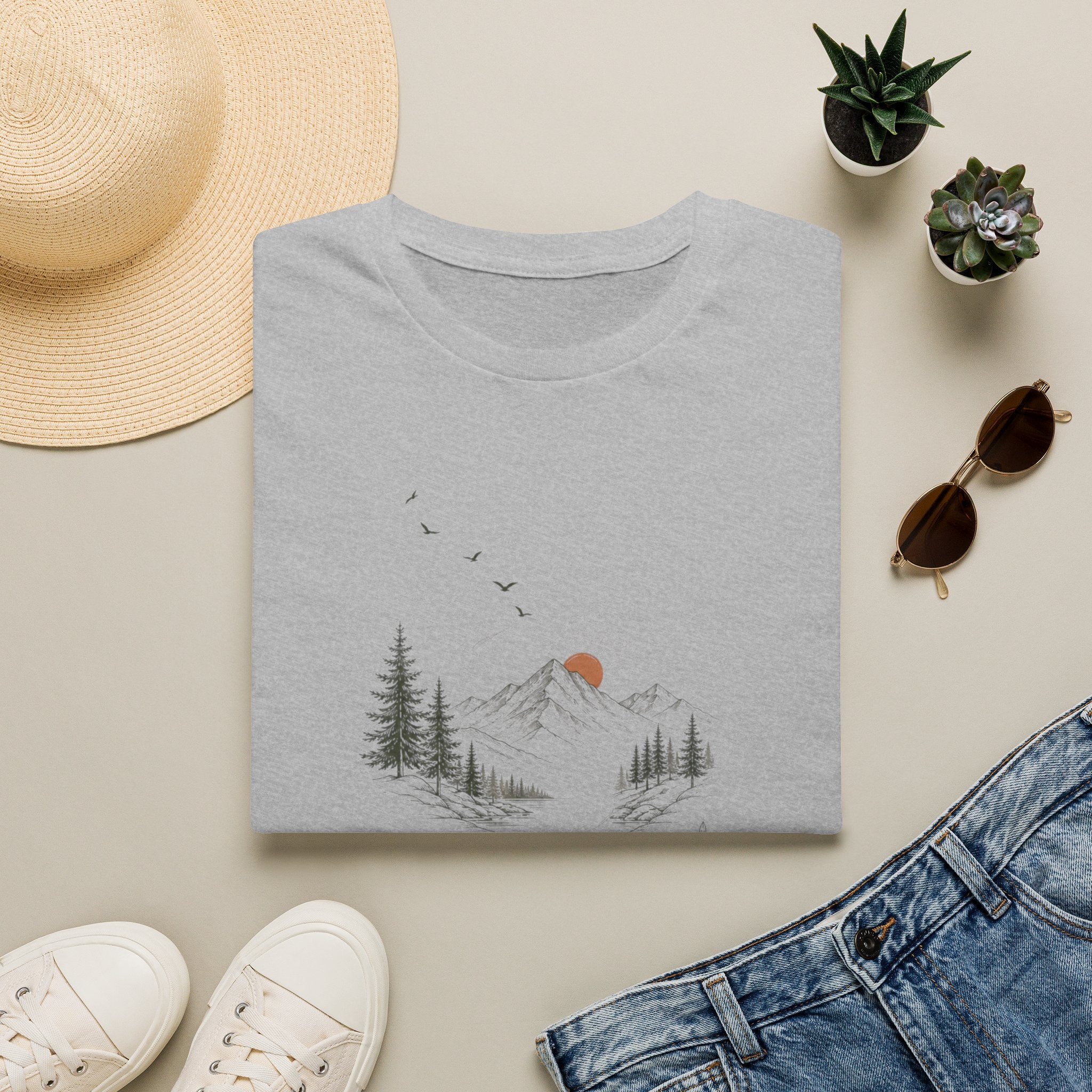Coffee Nature Repeat T-shirt