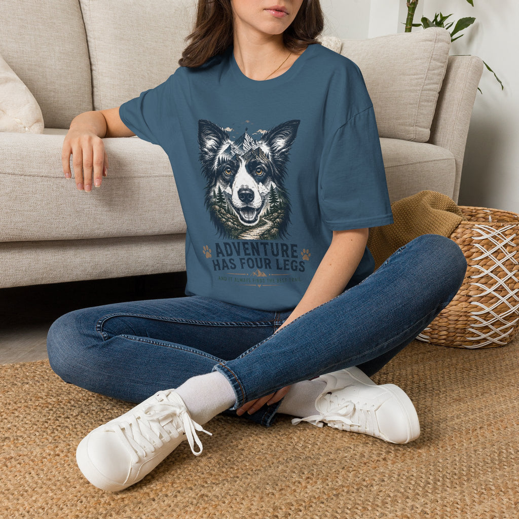 Adventure has four legs T-shirt