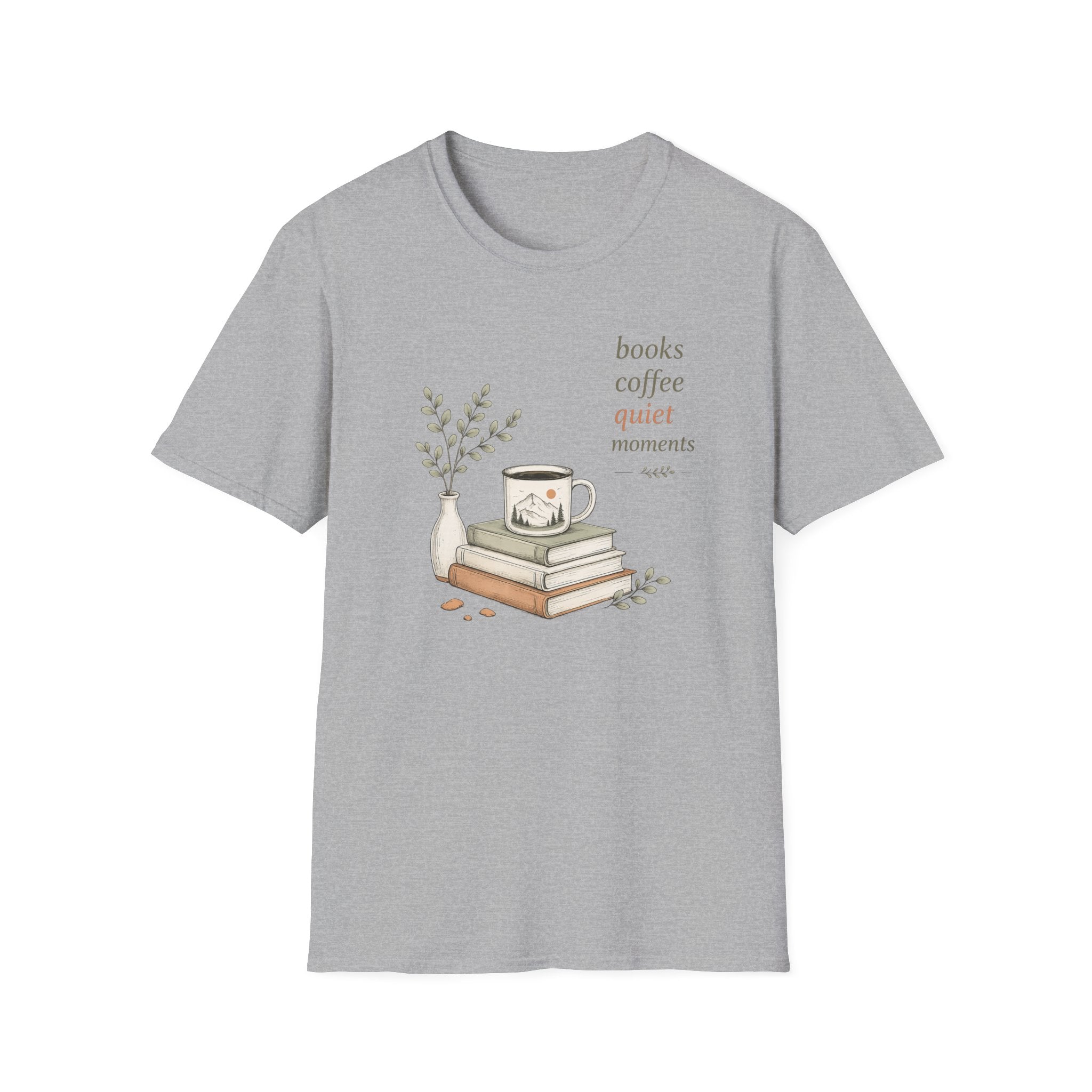 Books Coffee Quiet Moment T-shirt