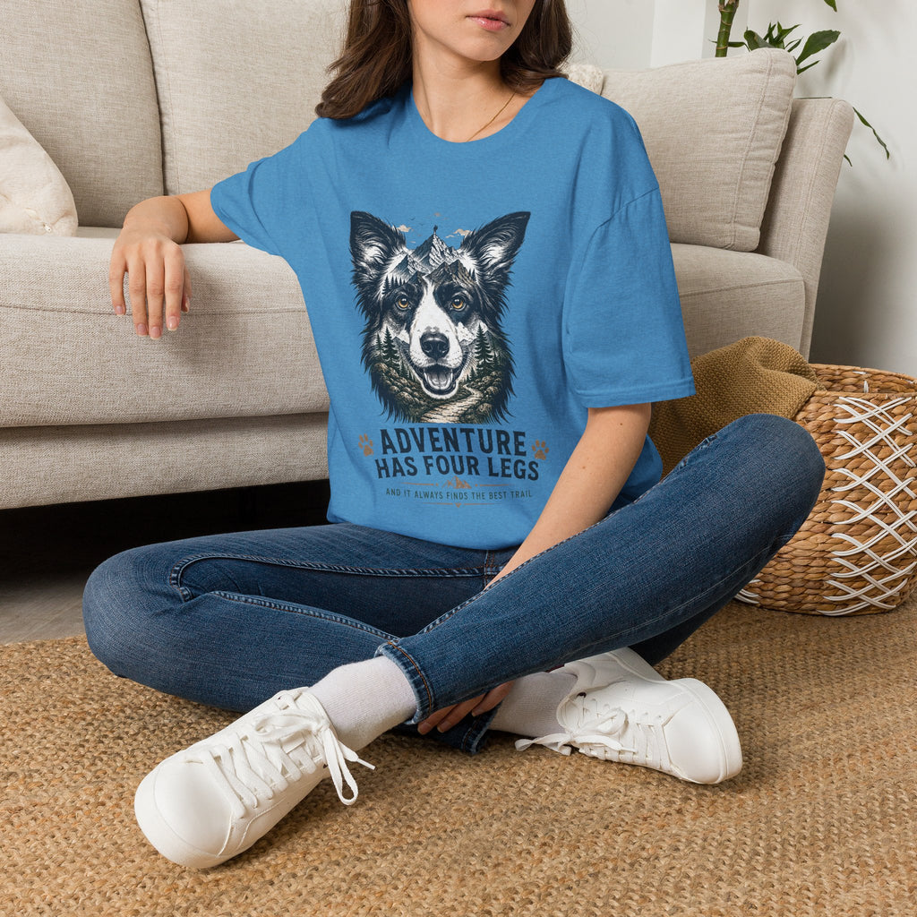 Adventure has four legs T-shirt