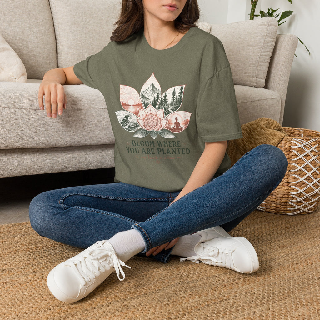 Bloom Where you are Planted T-shirt