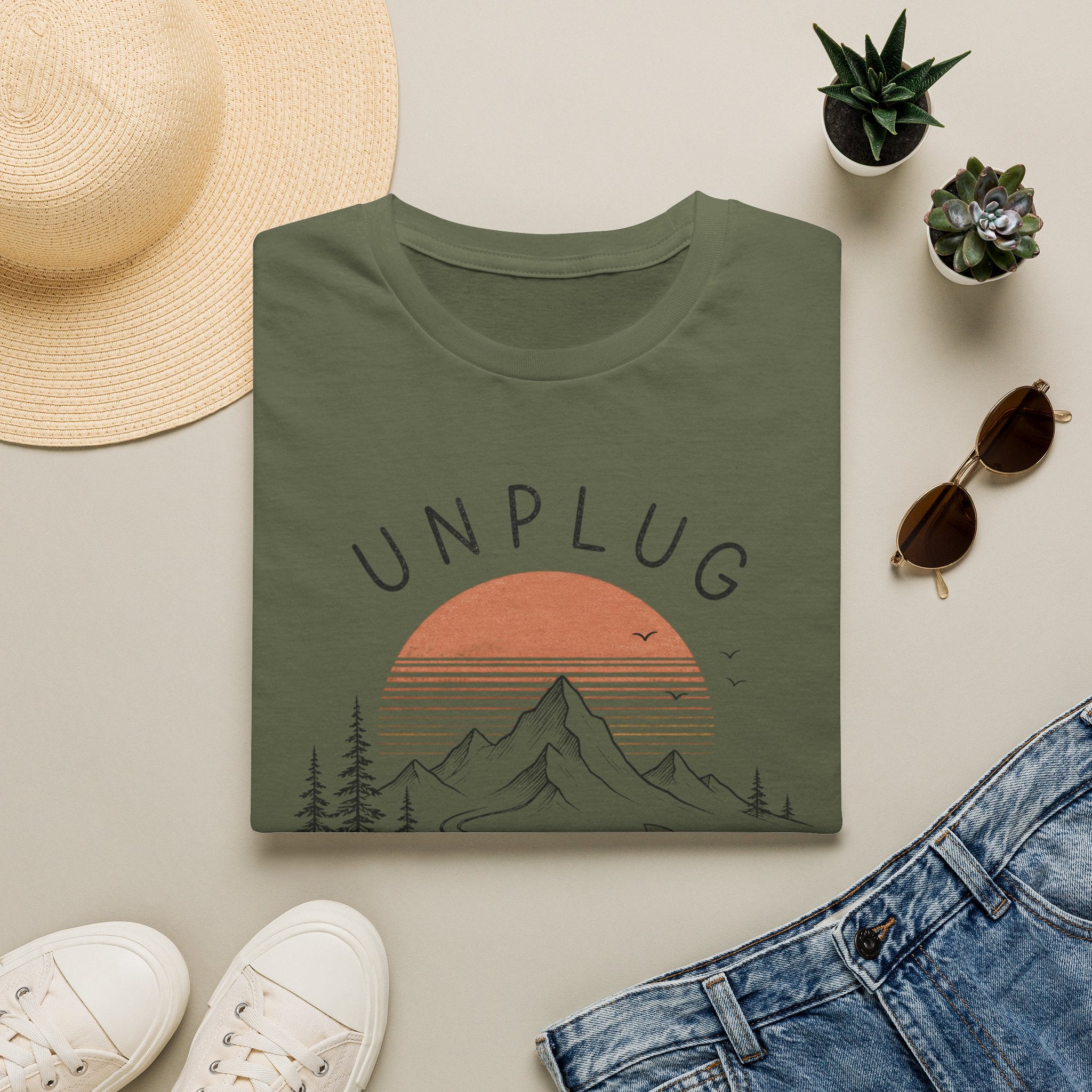 Unplug to ConnectT-shirt