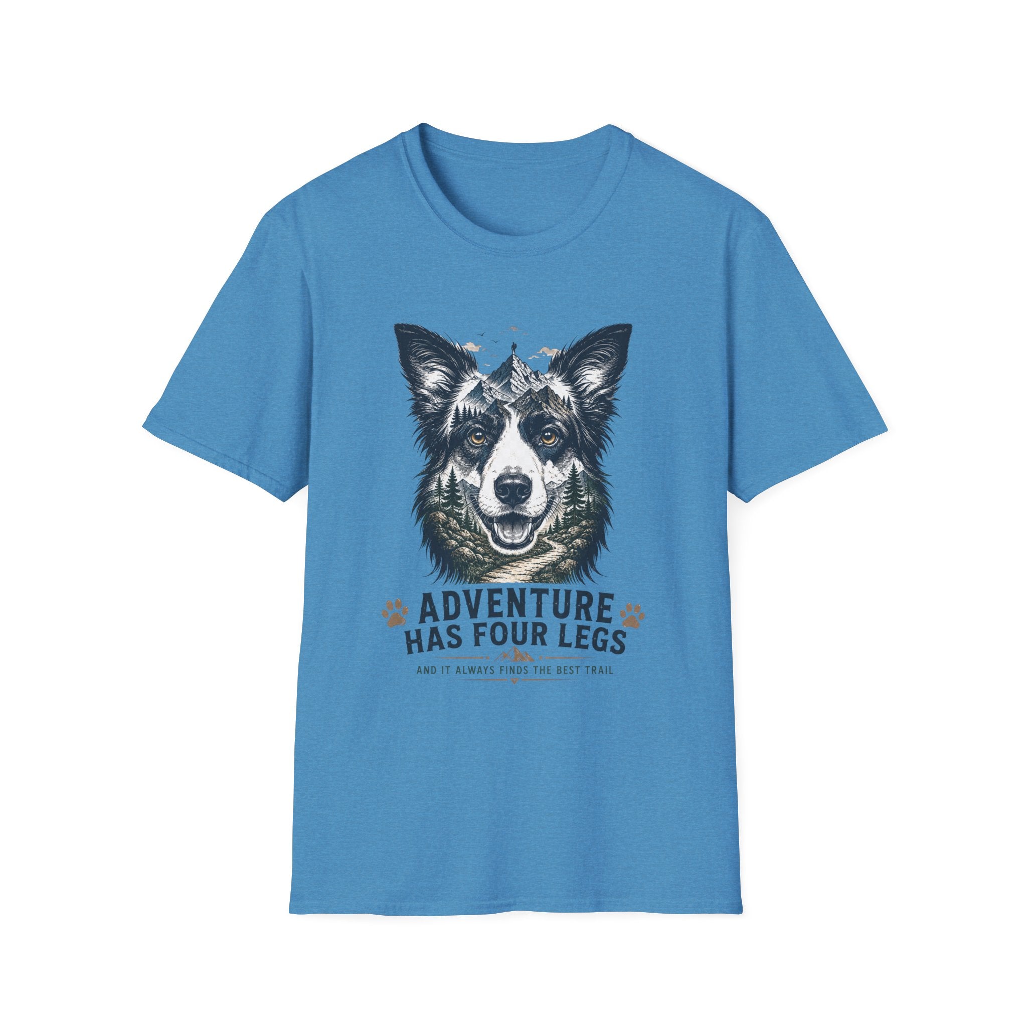 Adventure has four legs T-shirt
