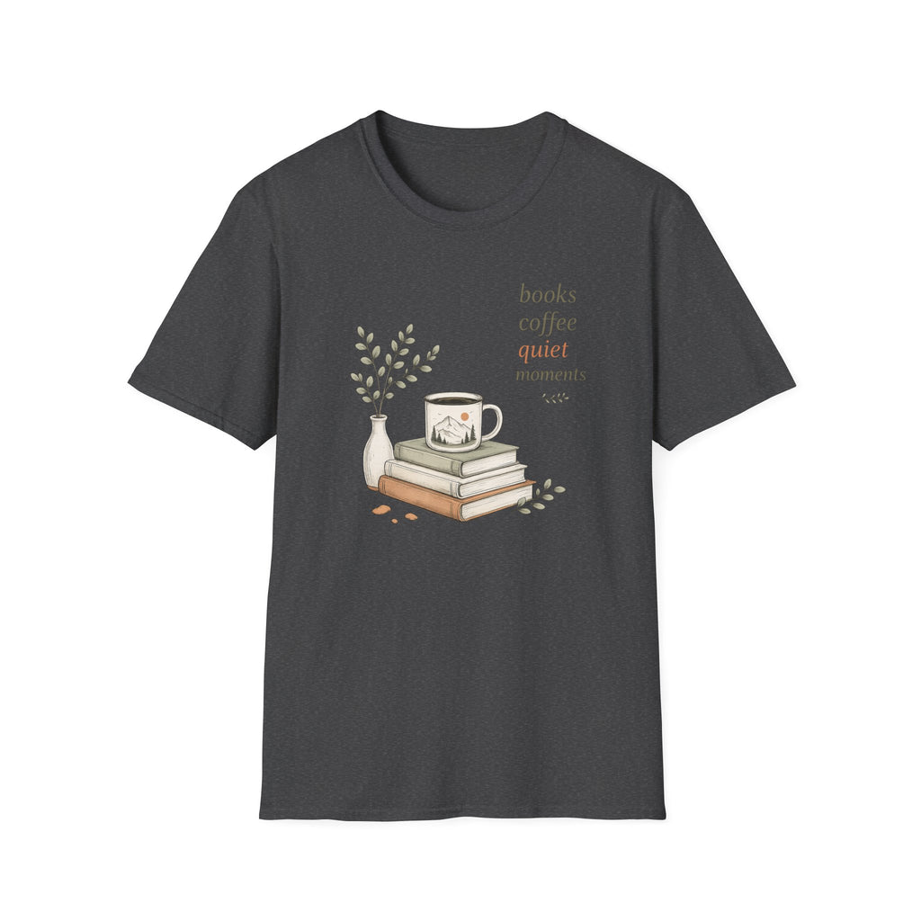 Books Coffee Quiet Moment T-shirt