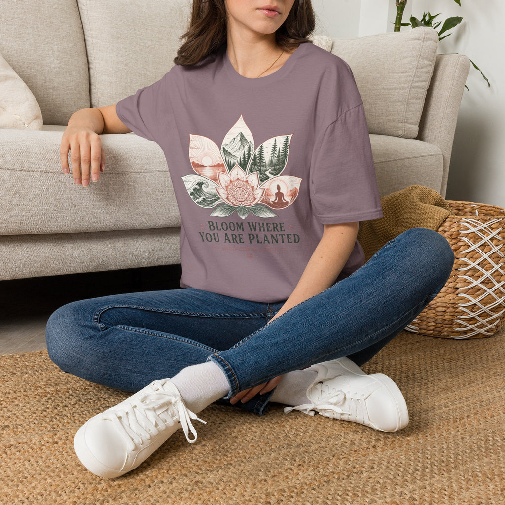 Bloom Where you are Planted T-shirt