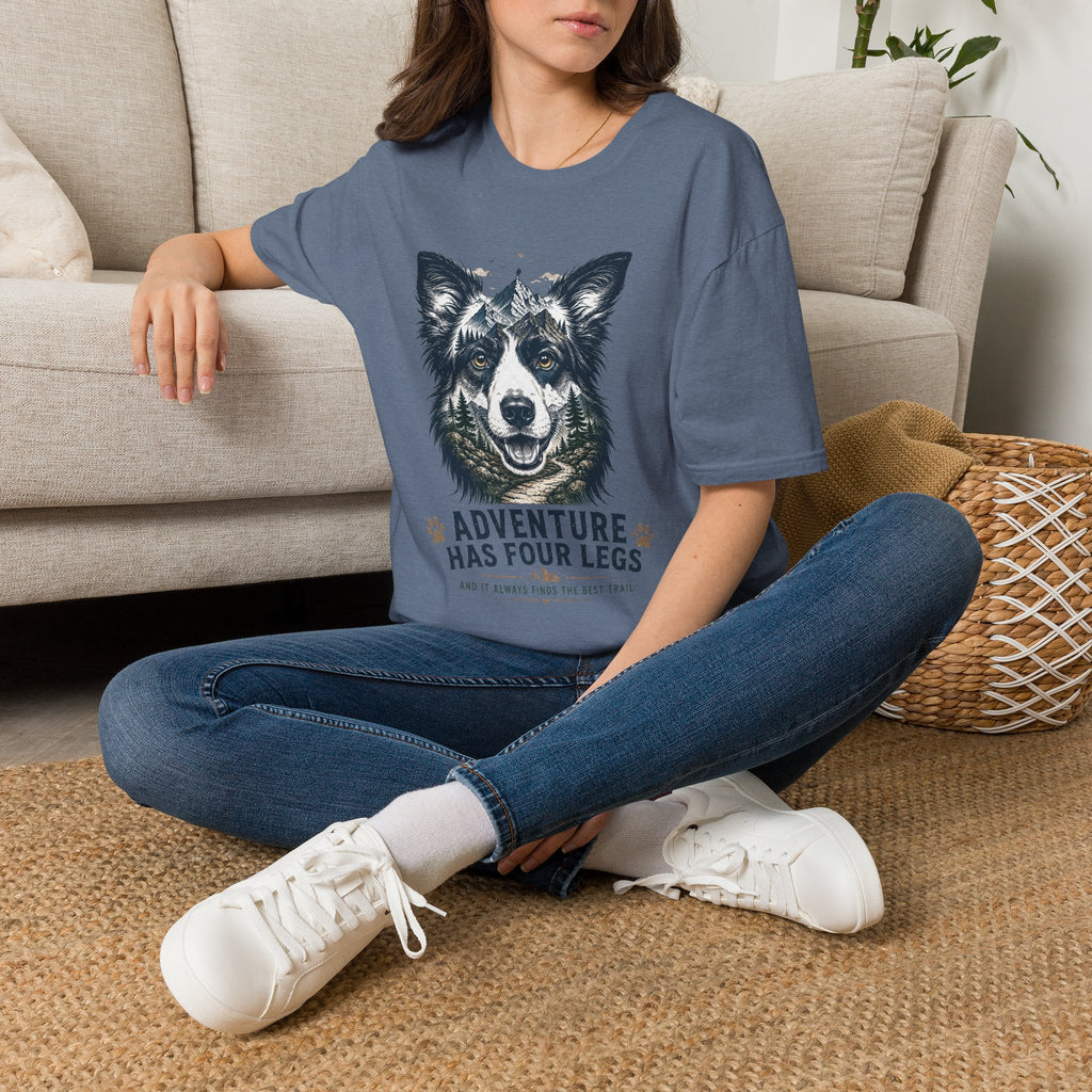 Adventure has four legs T-shirt