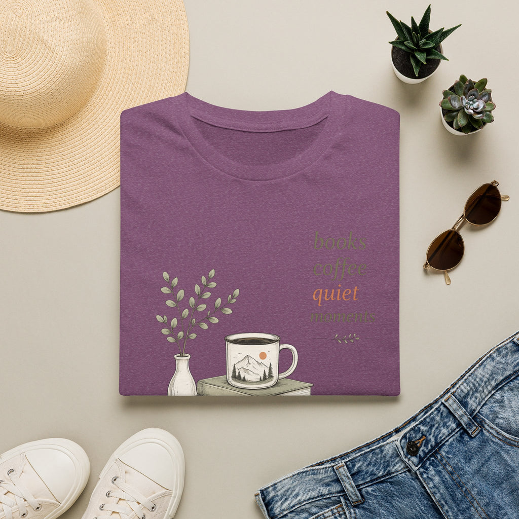 Books Coffee Quiet Moment T-shirt