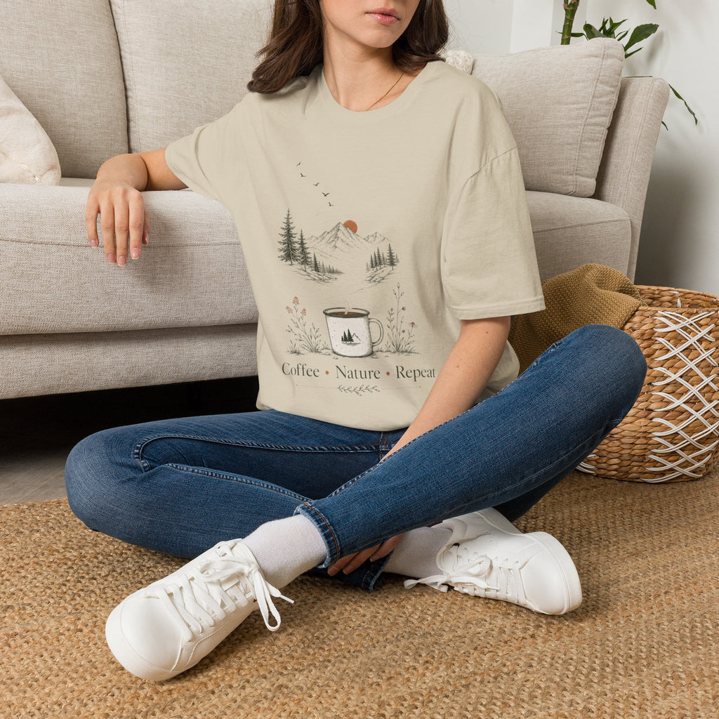 Coffee Nature Repeat T-shirt