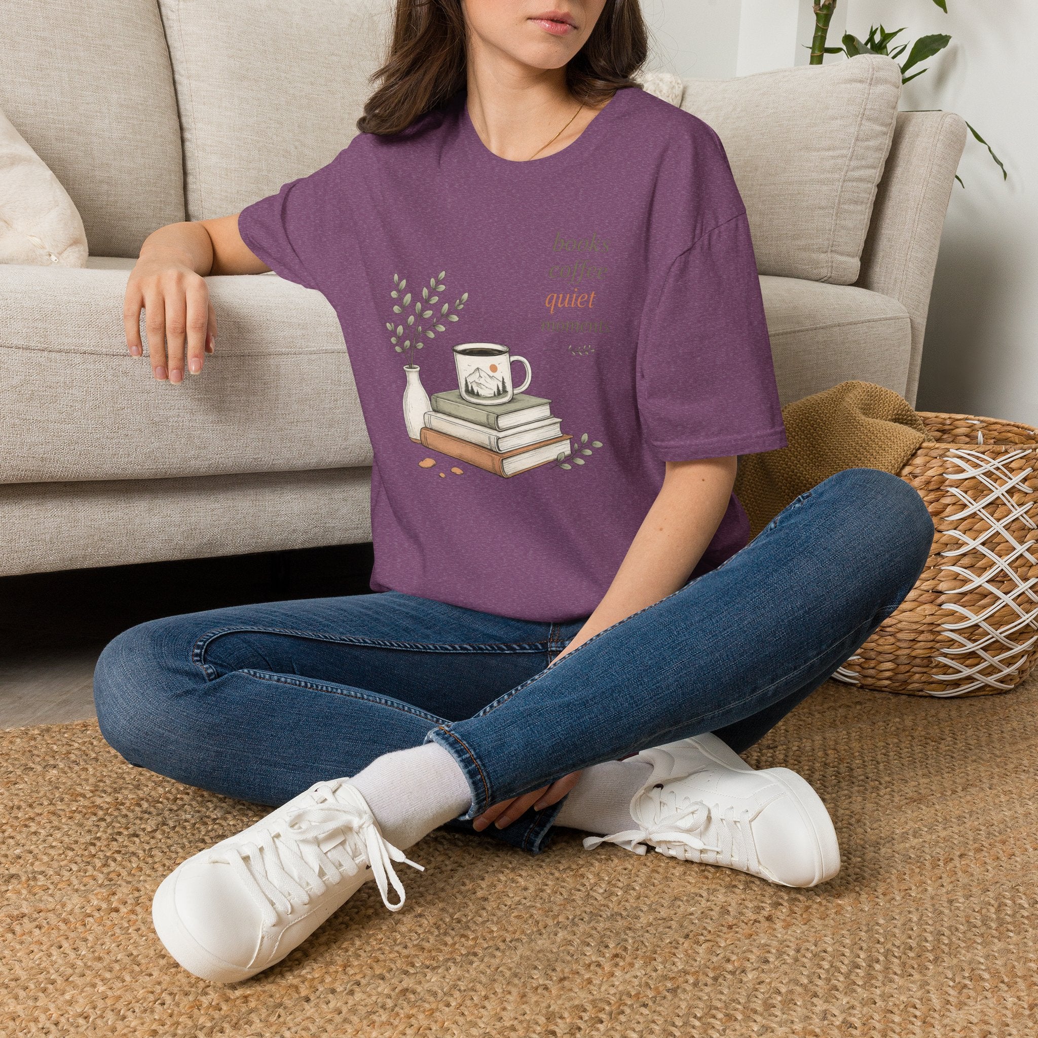 Books Coffee Quiet Moment T-shirt