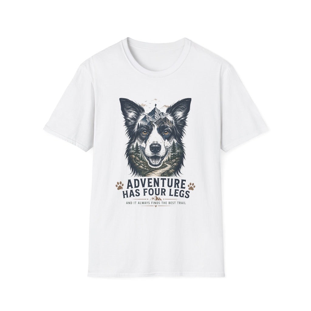 Adventure has four legs T-shirt