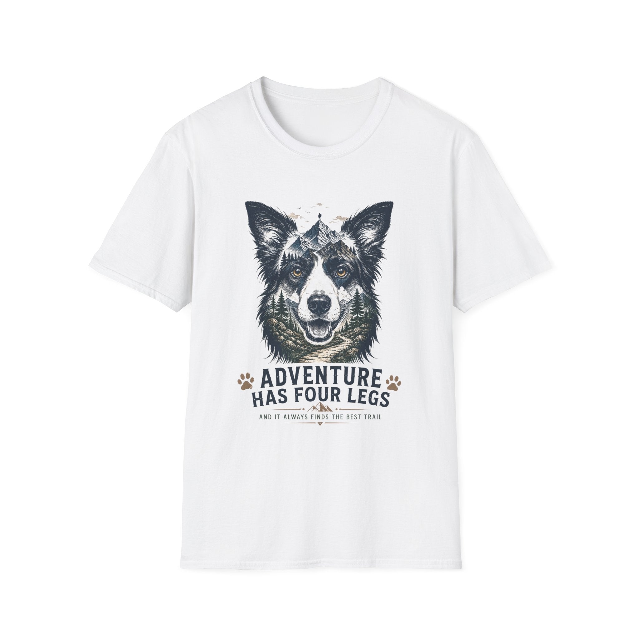 Adventure has four legs T-shirt