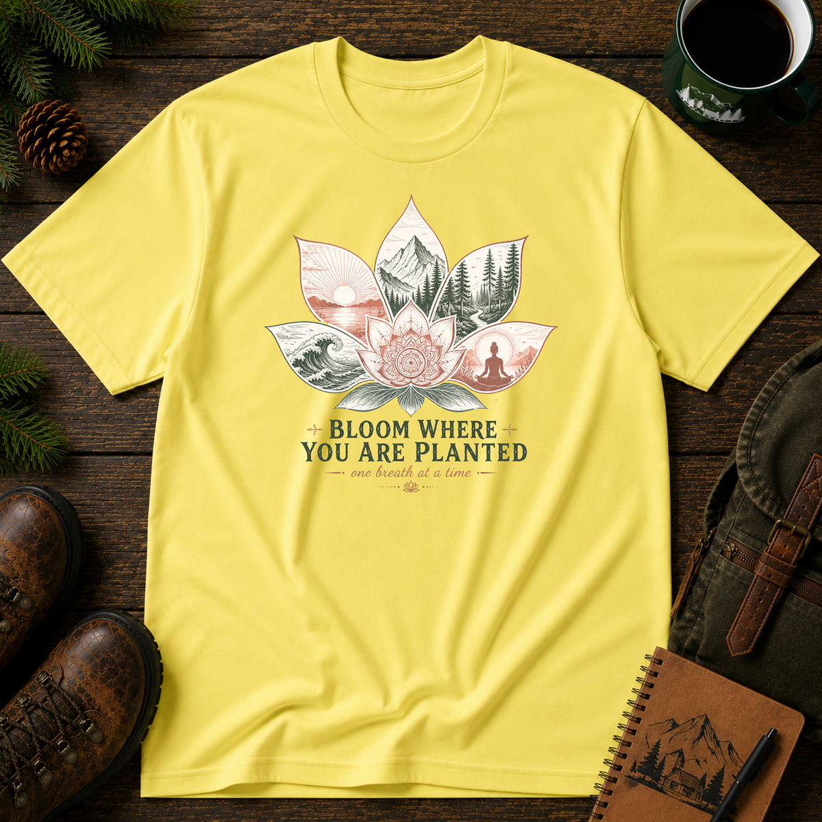 Bloom Where you are Planted T-shirt