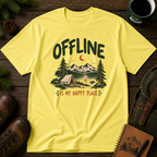 Offline is My Happy Place T-shirt