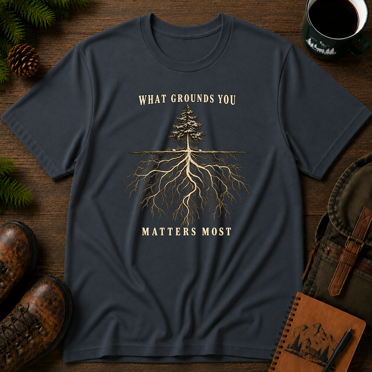 What Grounds You Matters Most T-shirt
