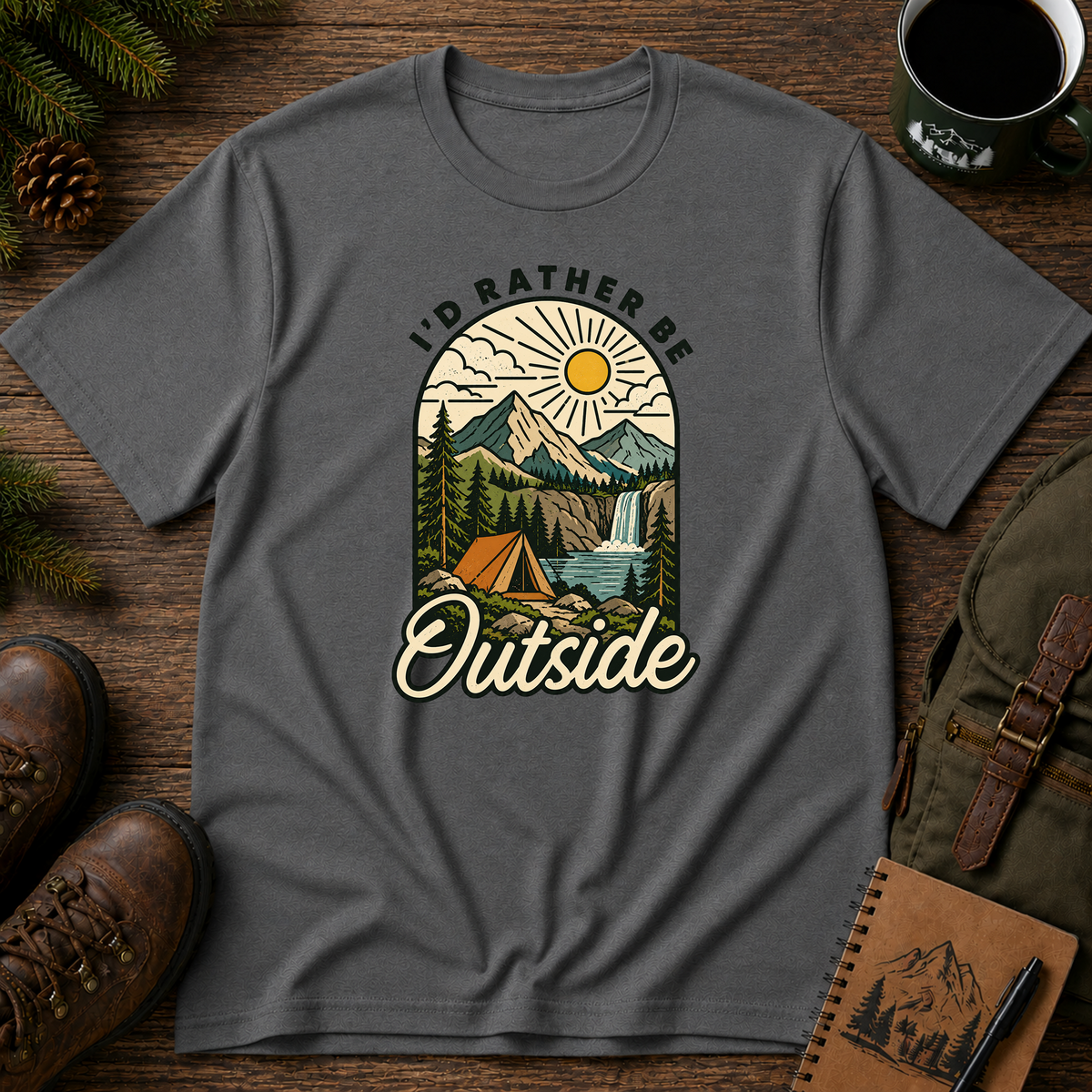 I'd Rather Be Outside T-shirt