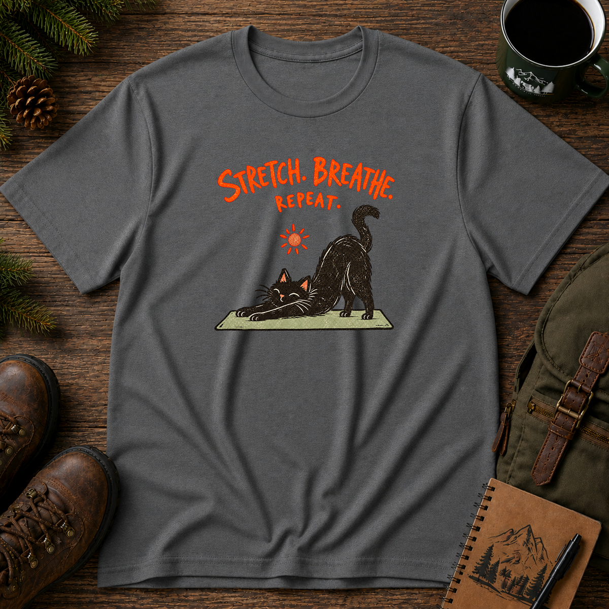 Stretch Breathe Repeat T-shirt
