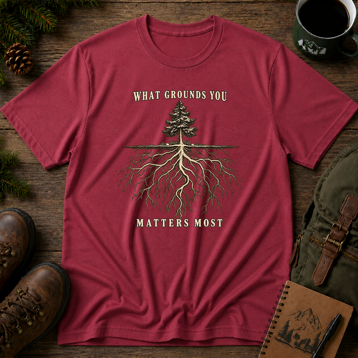 What Grounds You Matters Most T-shirt