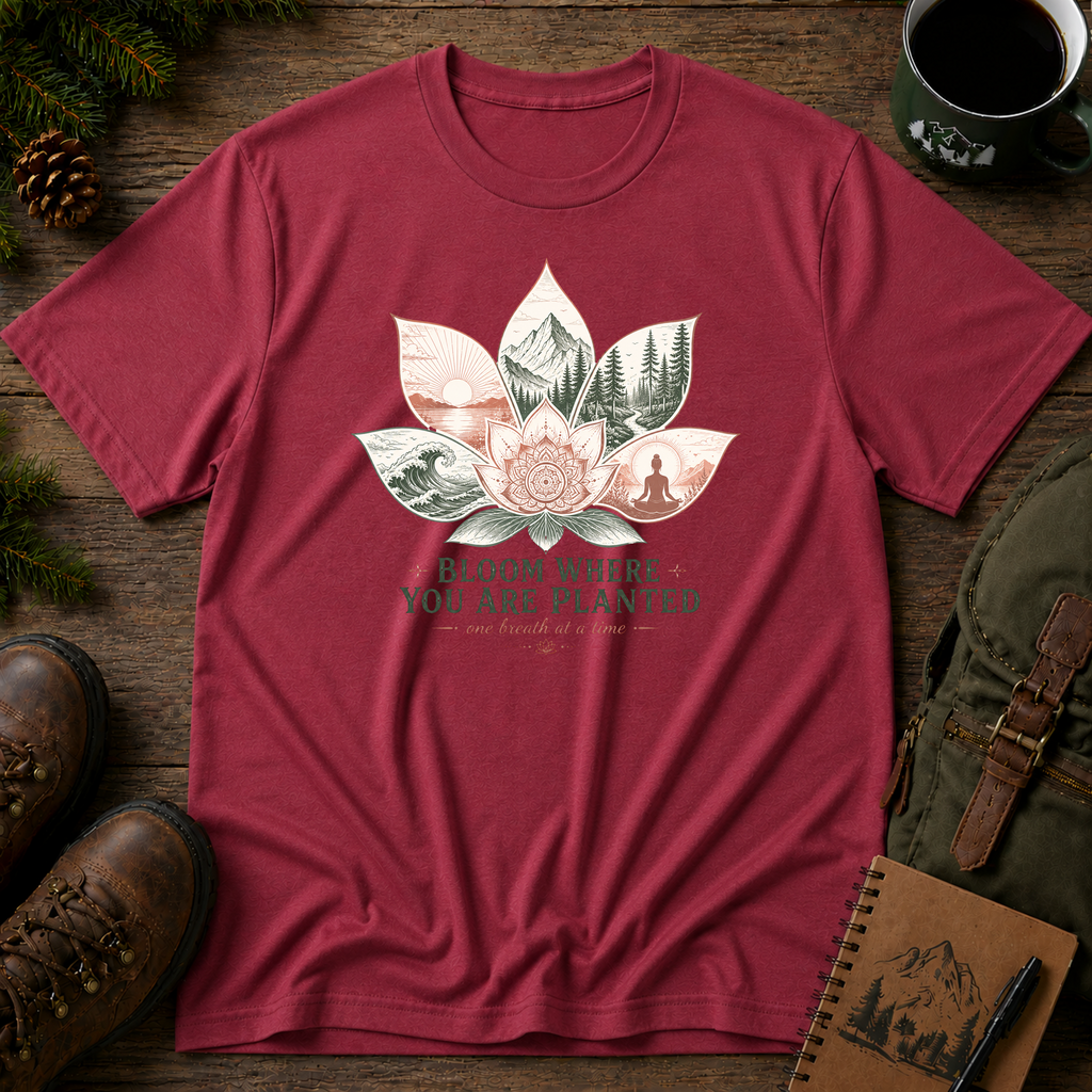 Bloom Where you are Planted T-shirt