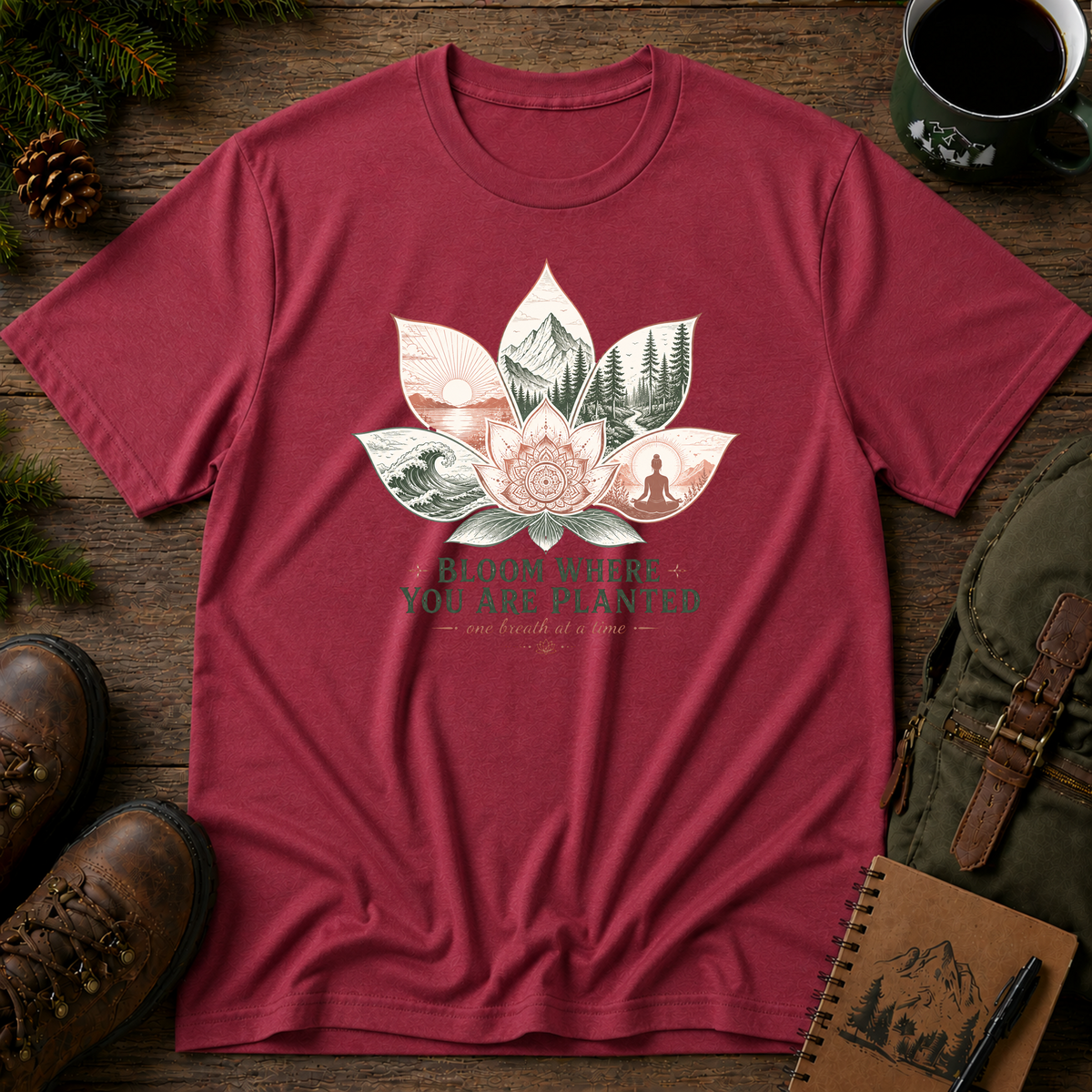 Bloom Where you are Planted T-shirt