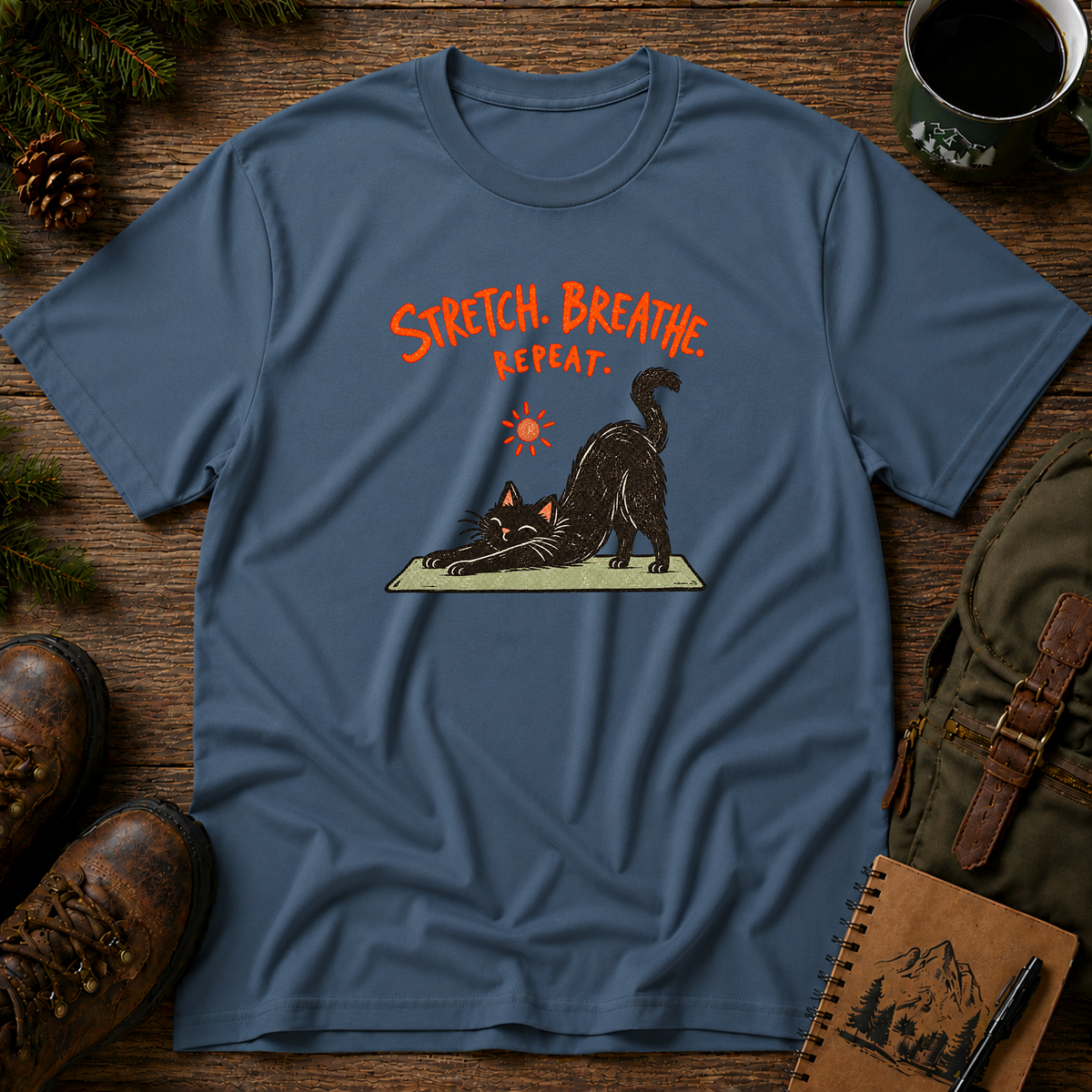 Stretch Breathe Repeat T-shirt