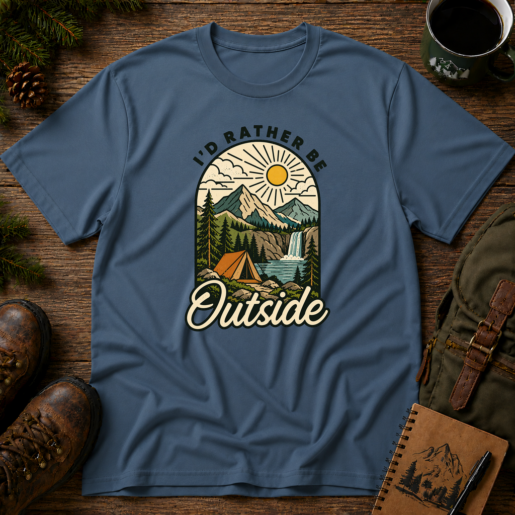 I'd Rather Be Outside T-shirt