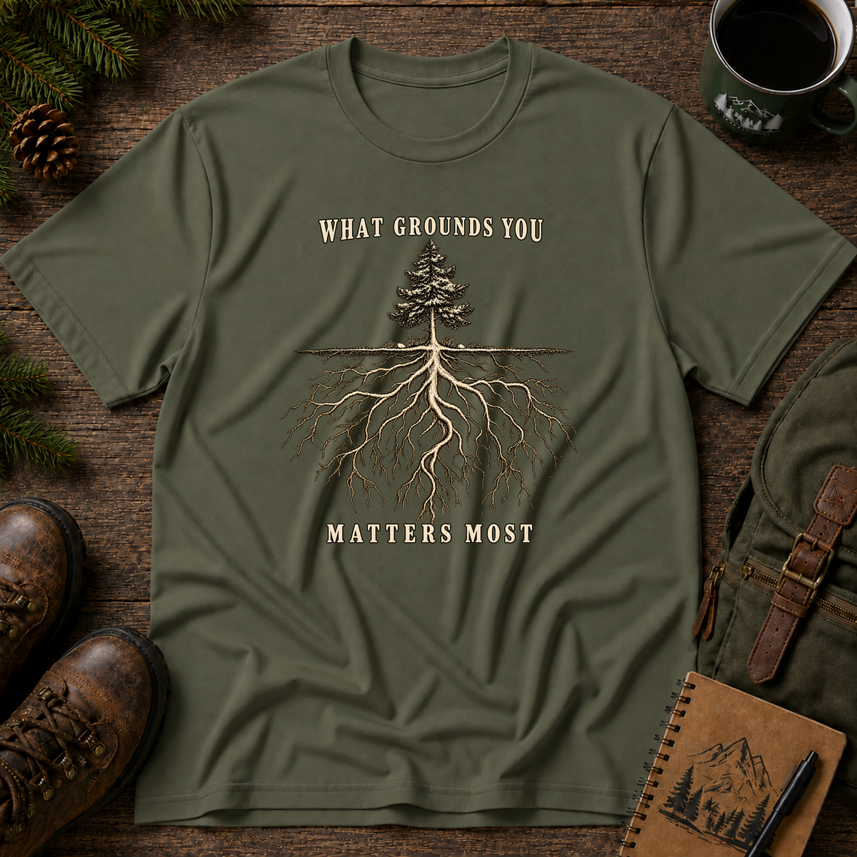 What Grounds You Matters Most T-shirt