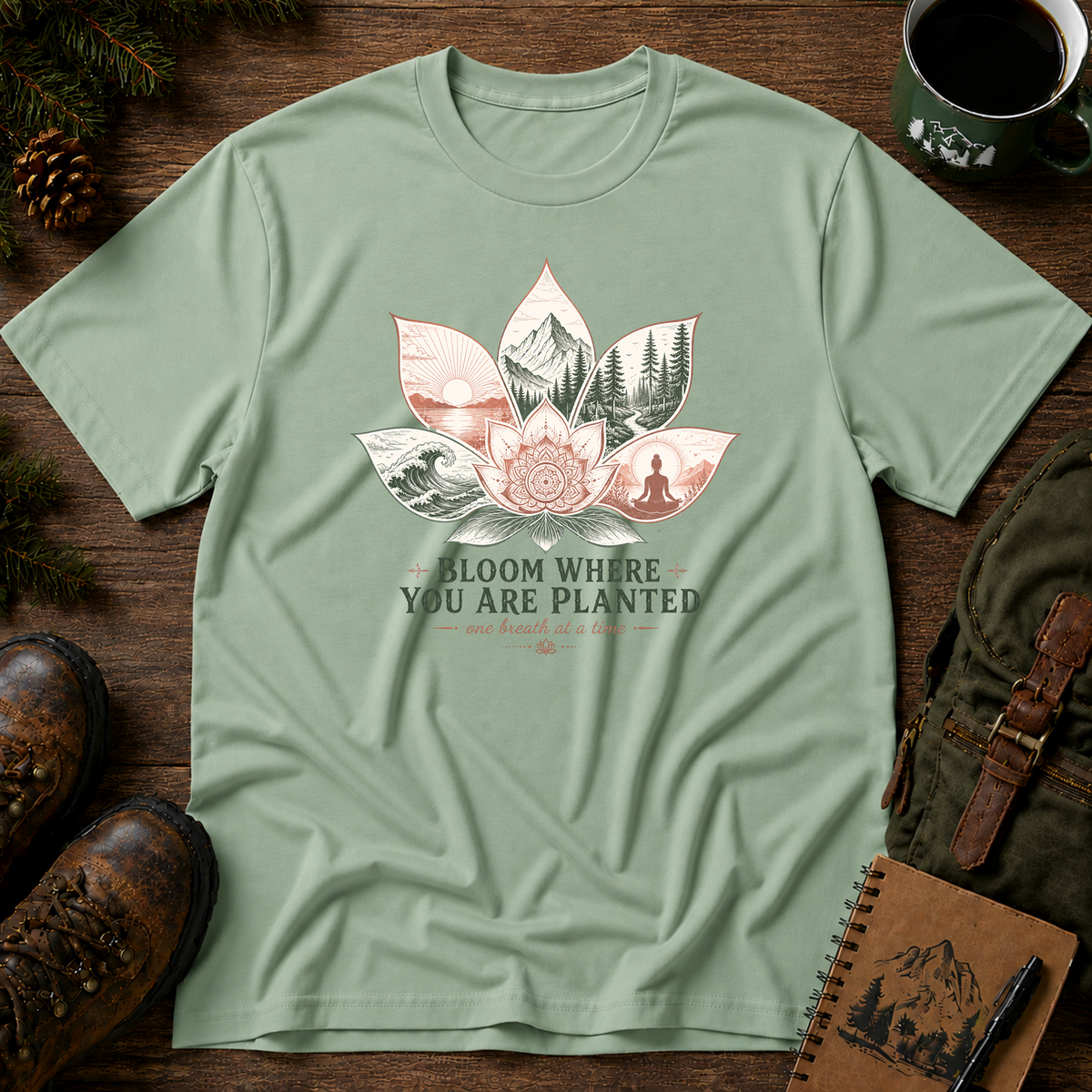 Bloom Where you are Planted T-shirt
