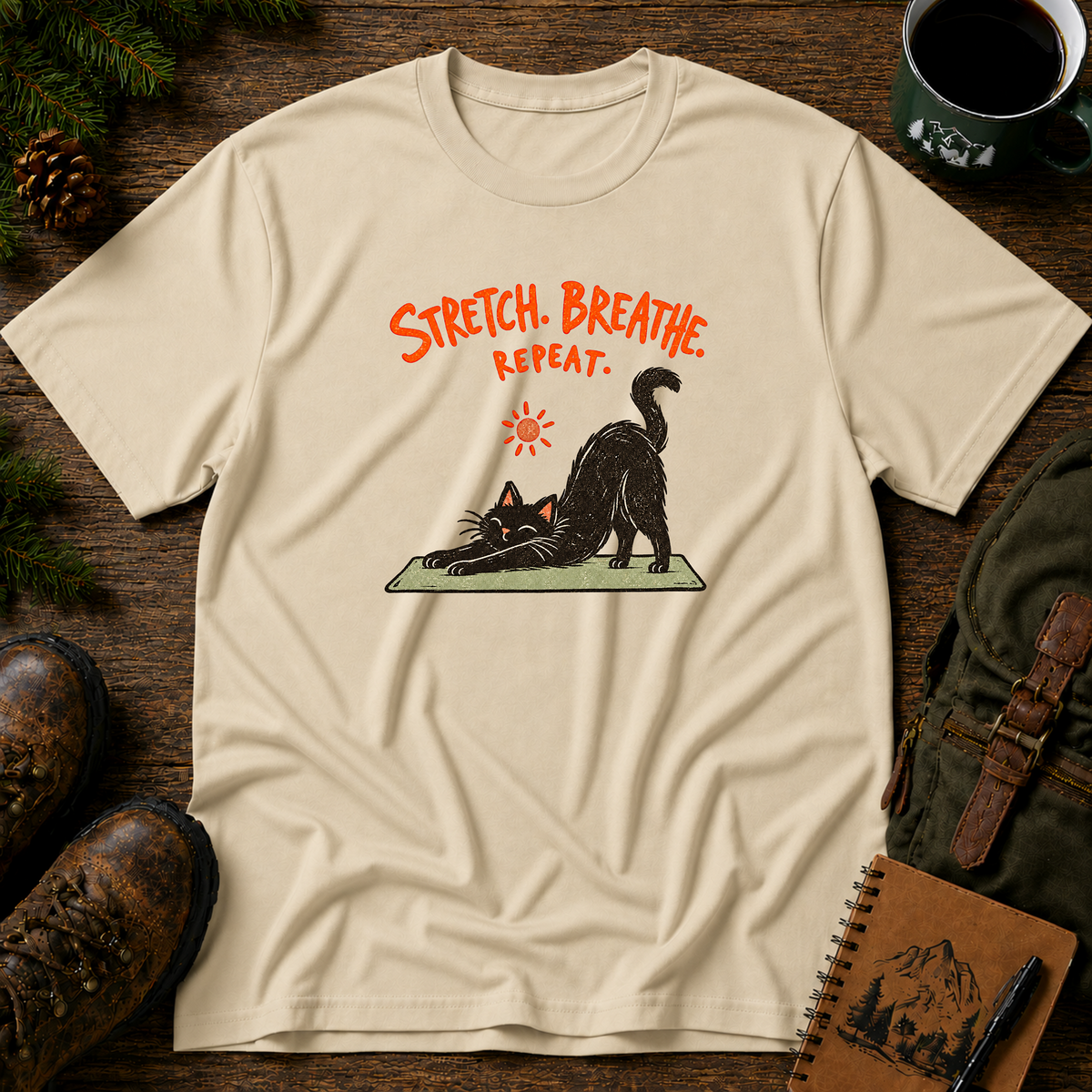 Stretch Breathe Repeat T-shirt