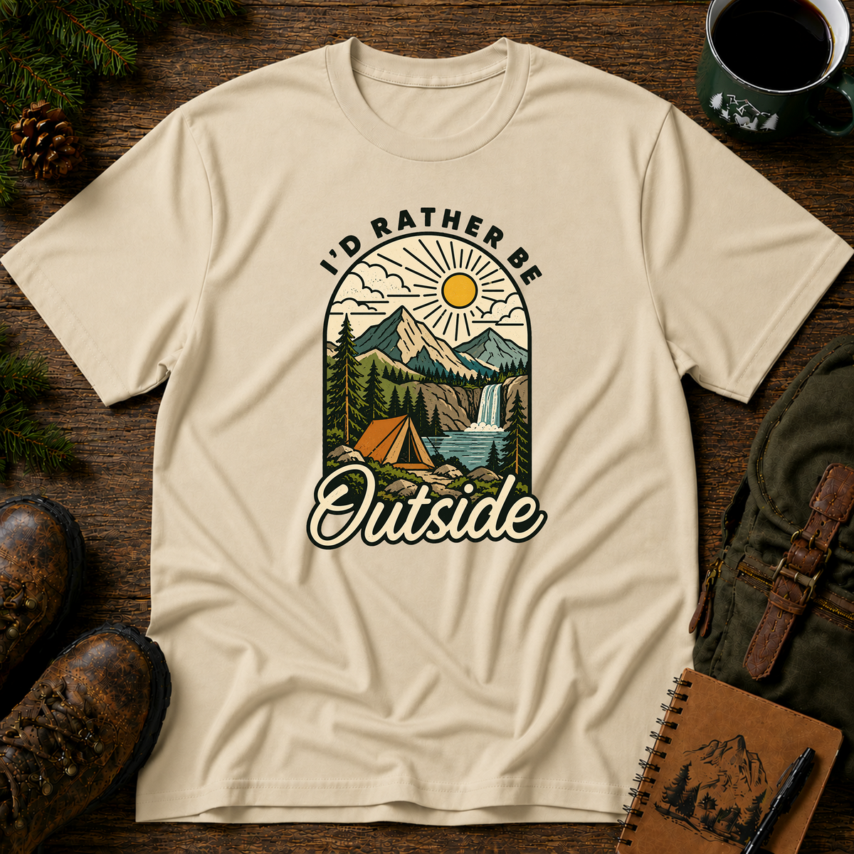 I'd Rather Be Outside T-shirt