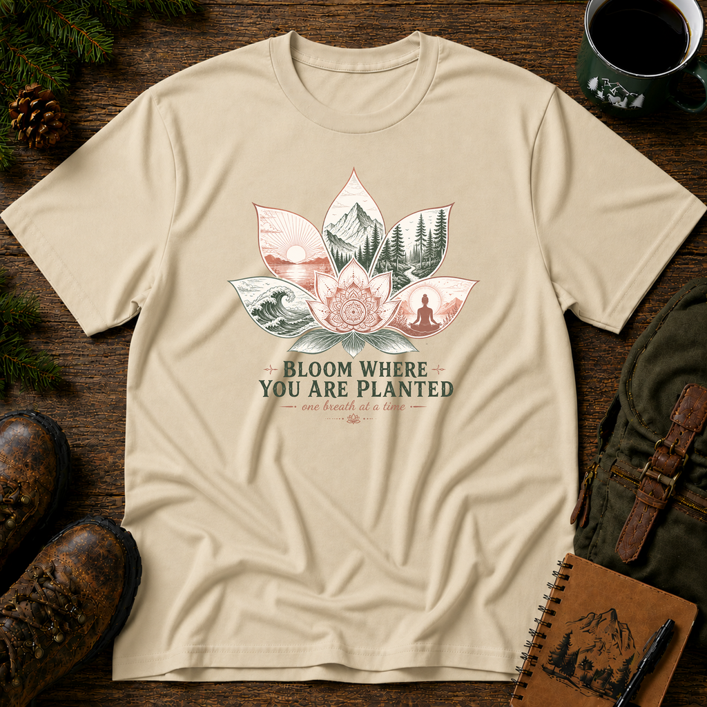 Bloom Where you are Planted T-shirt
