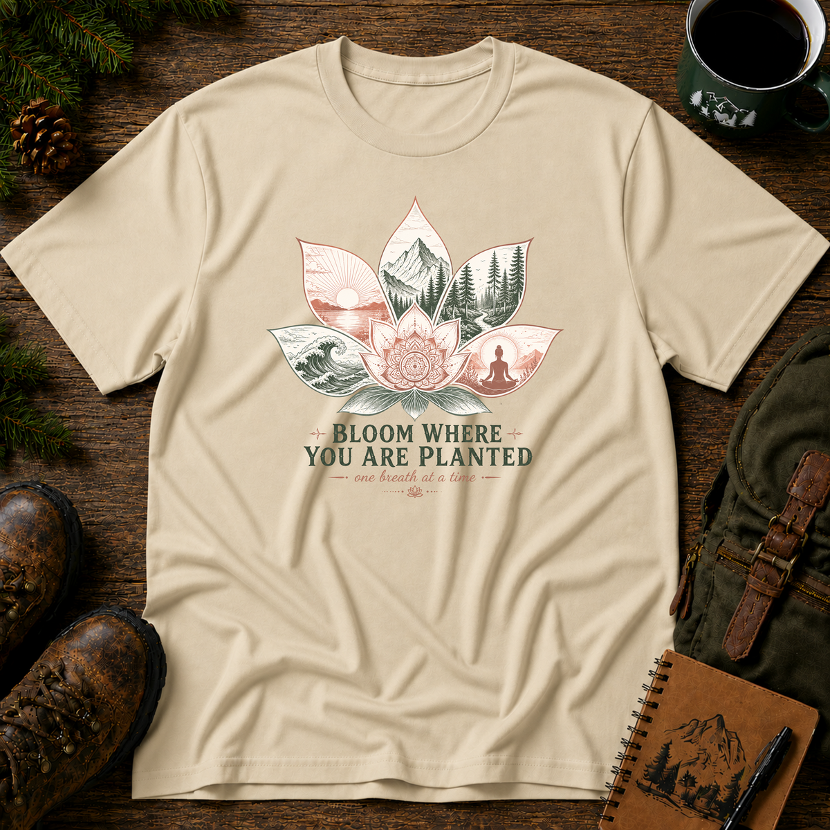Bloom Where you are Planted T-shirt