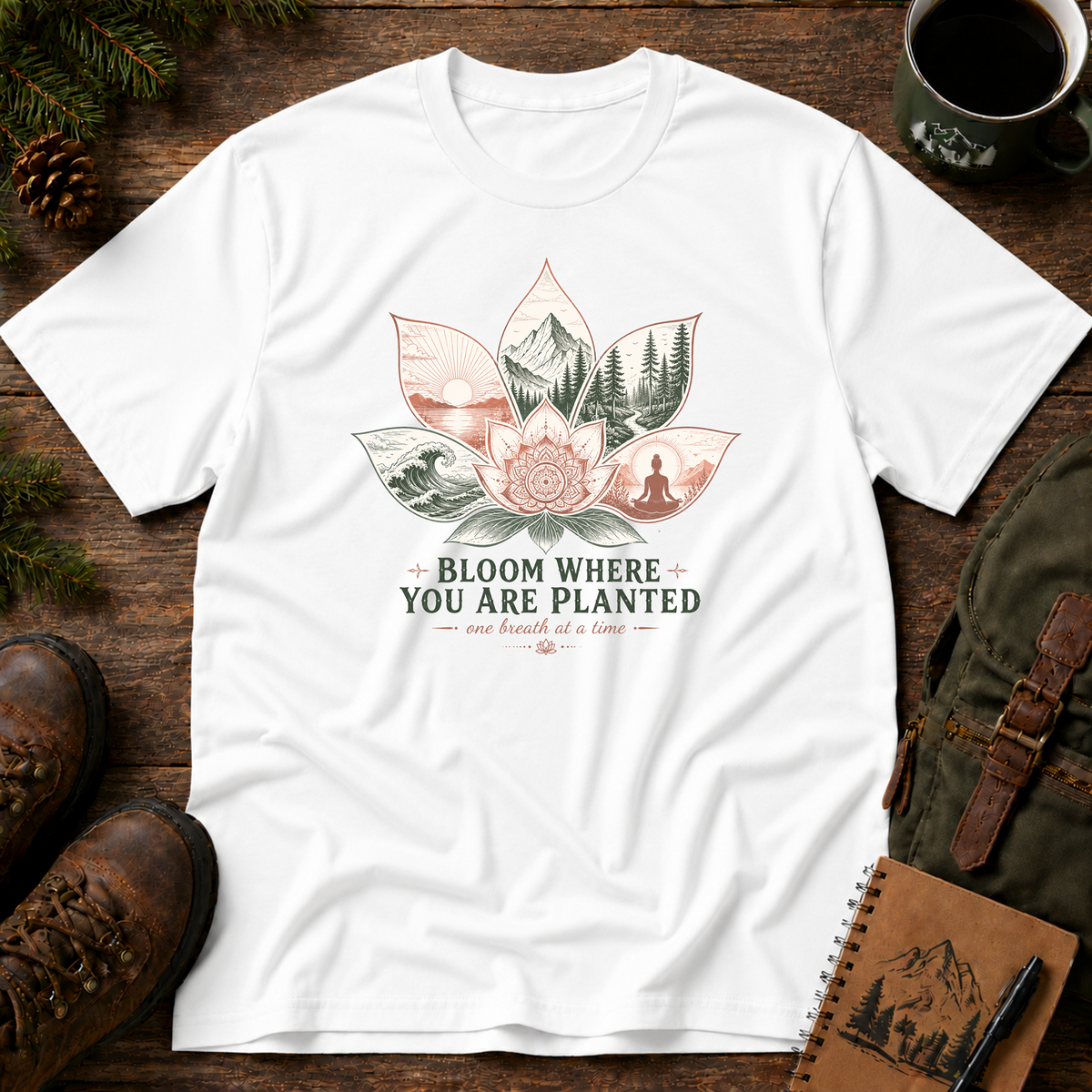 Bloom Where you are Planted T-shirt