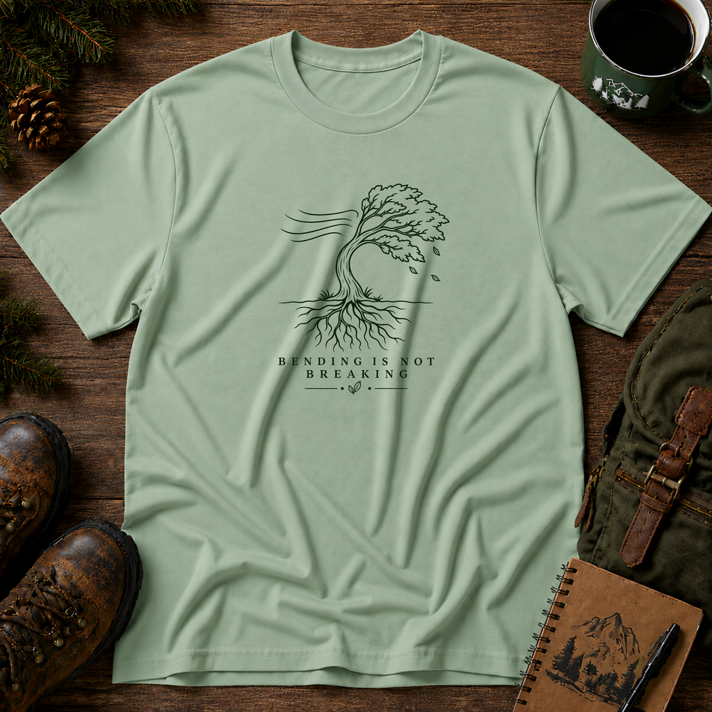 Bending tree T-shirt
