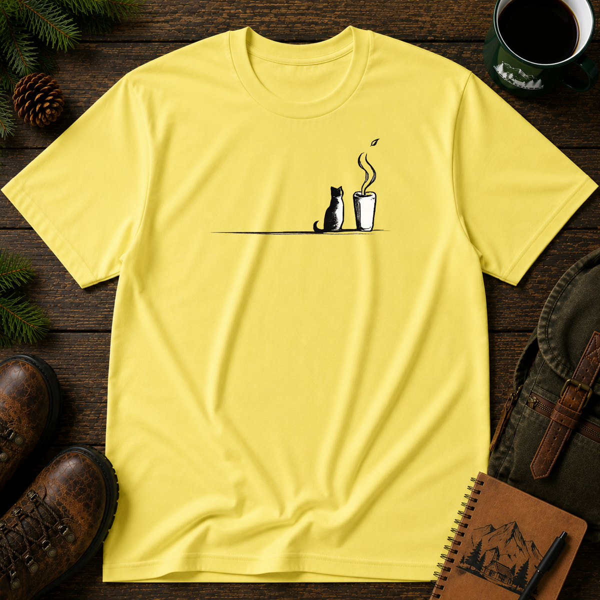 Coffee Cat T-shirt