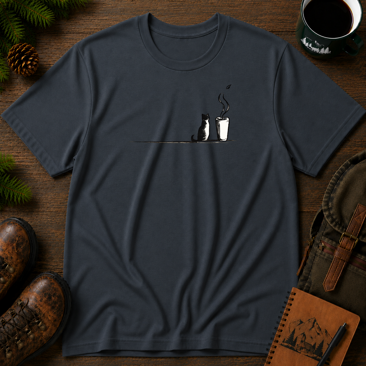 Coffee Cat T-shirt