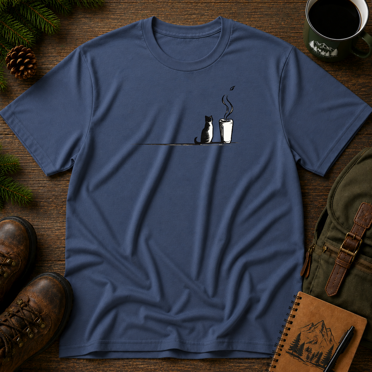Coffee Cat T-shirt