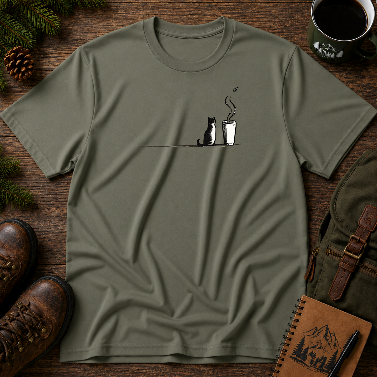Coffee Cat T-shirt