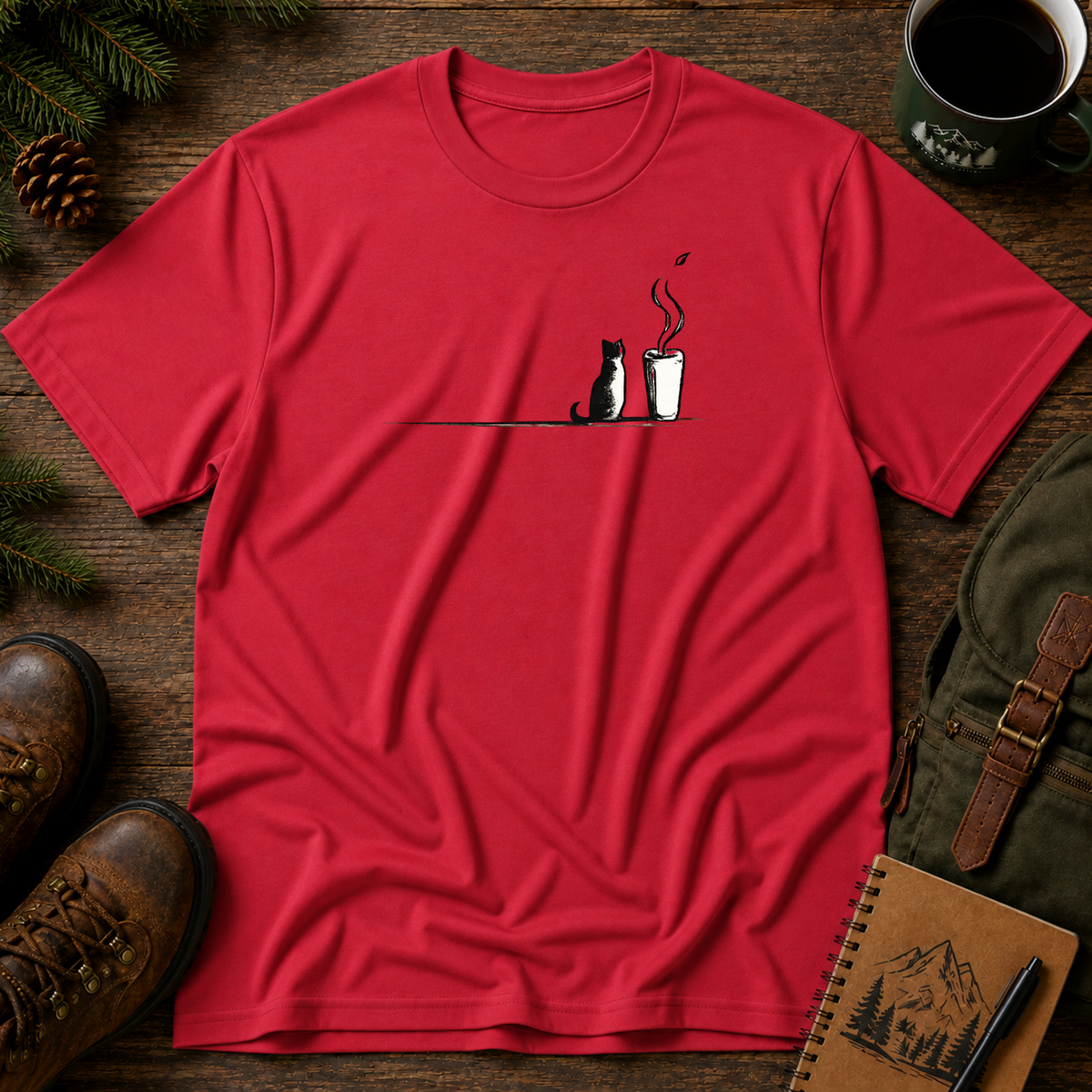 Coffee Cat T-shirt