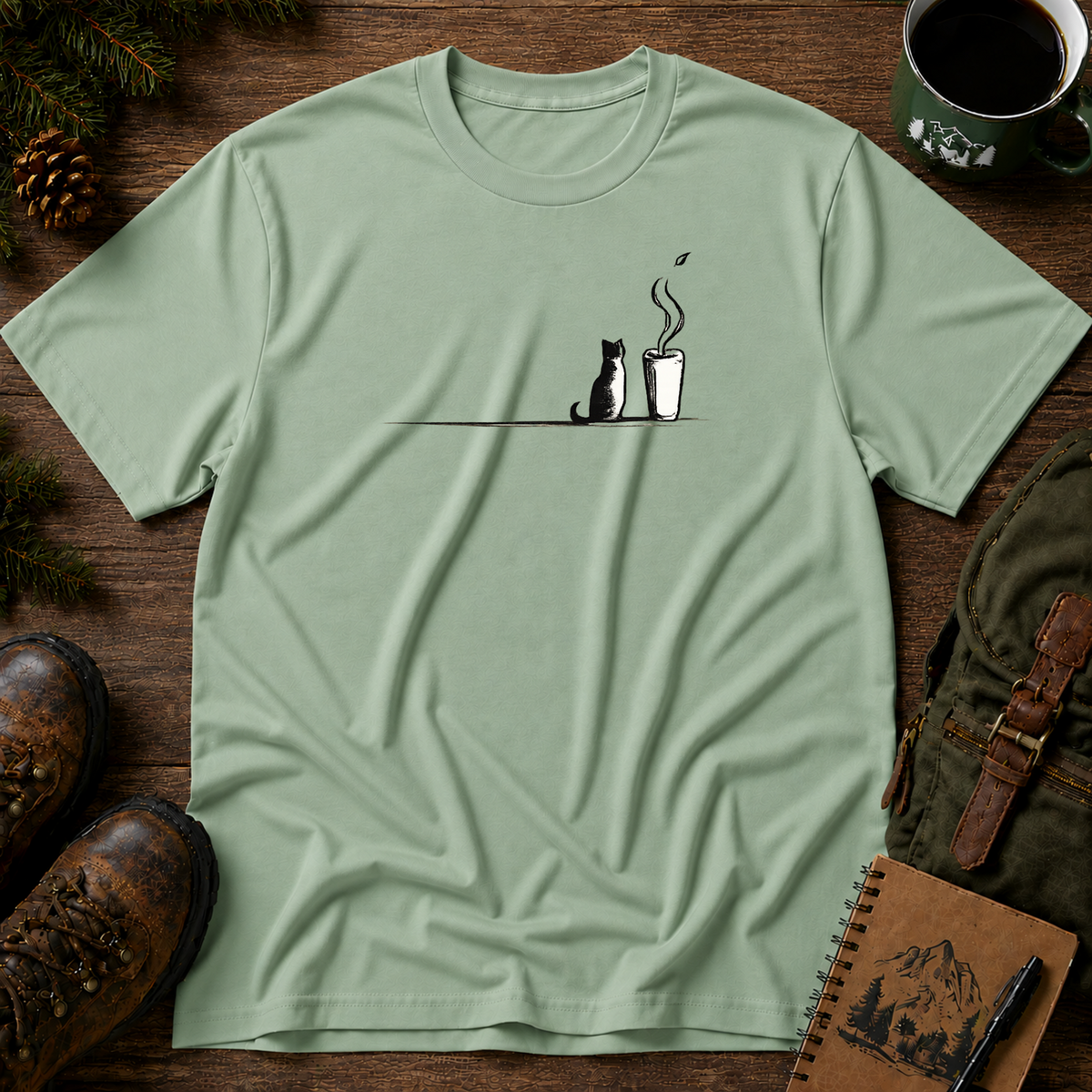 Coffee Cat T-shirt