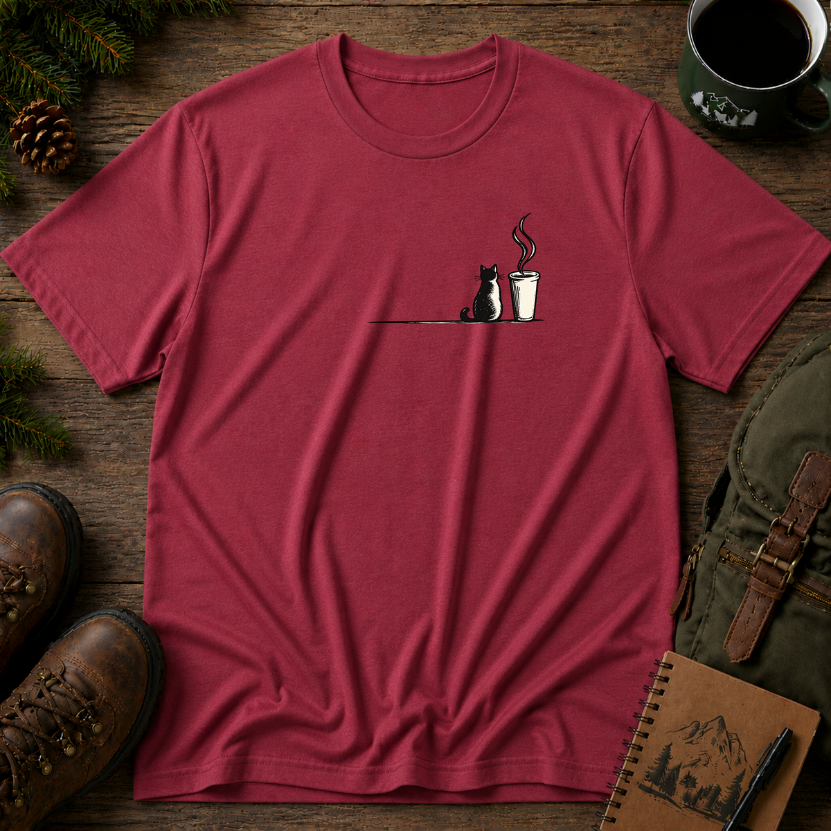 Coffee Cat T-shirt