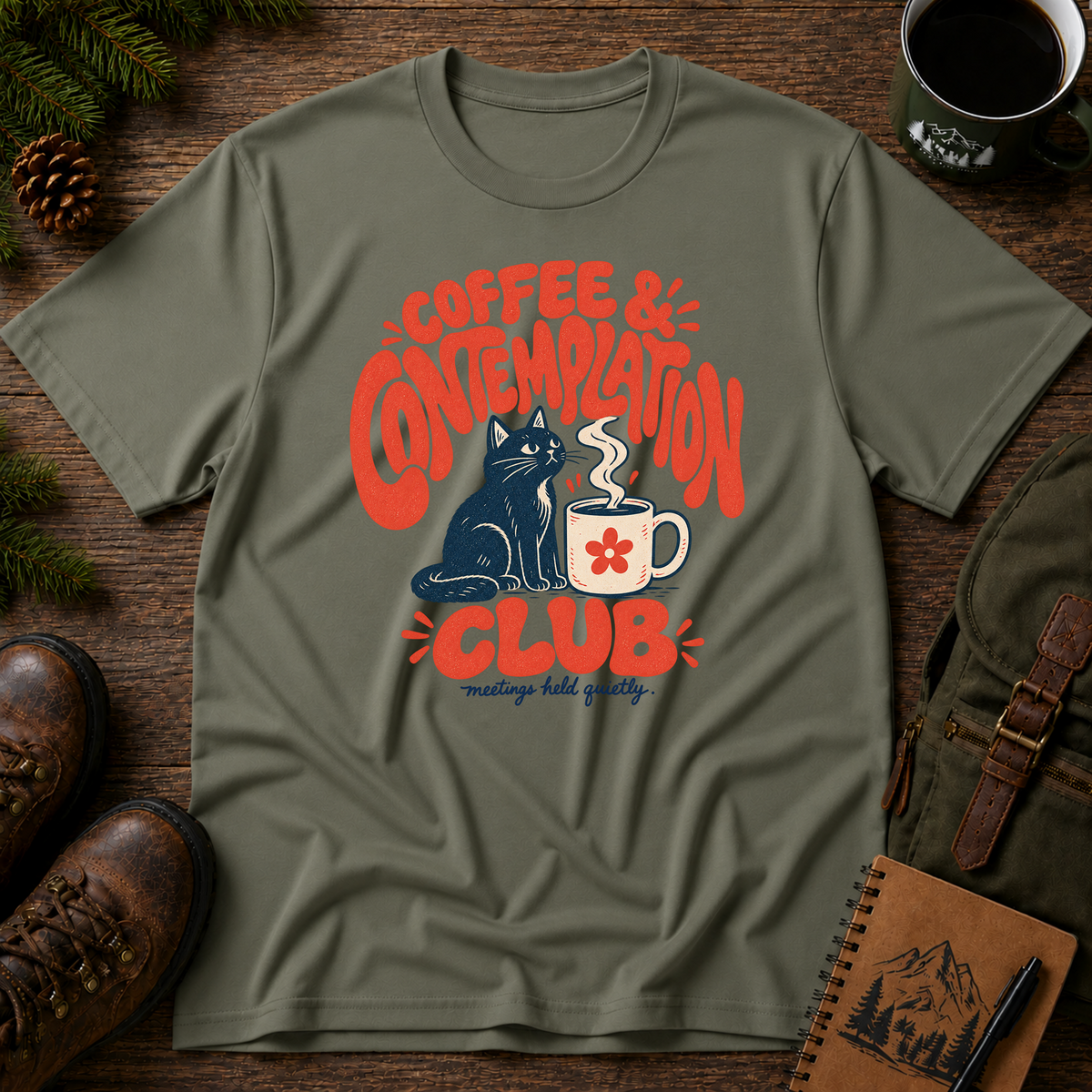 Coffee & Contemplation T-shirt