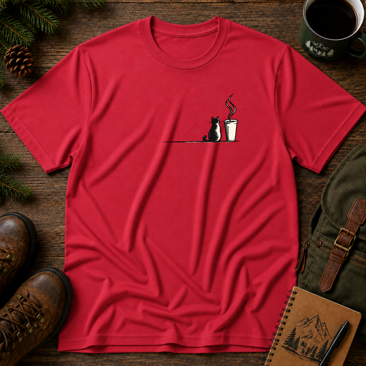 Coffee Cat T-shirt