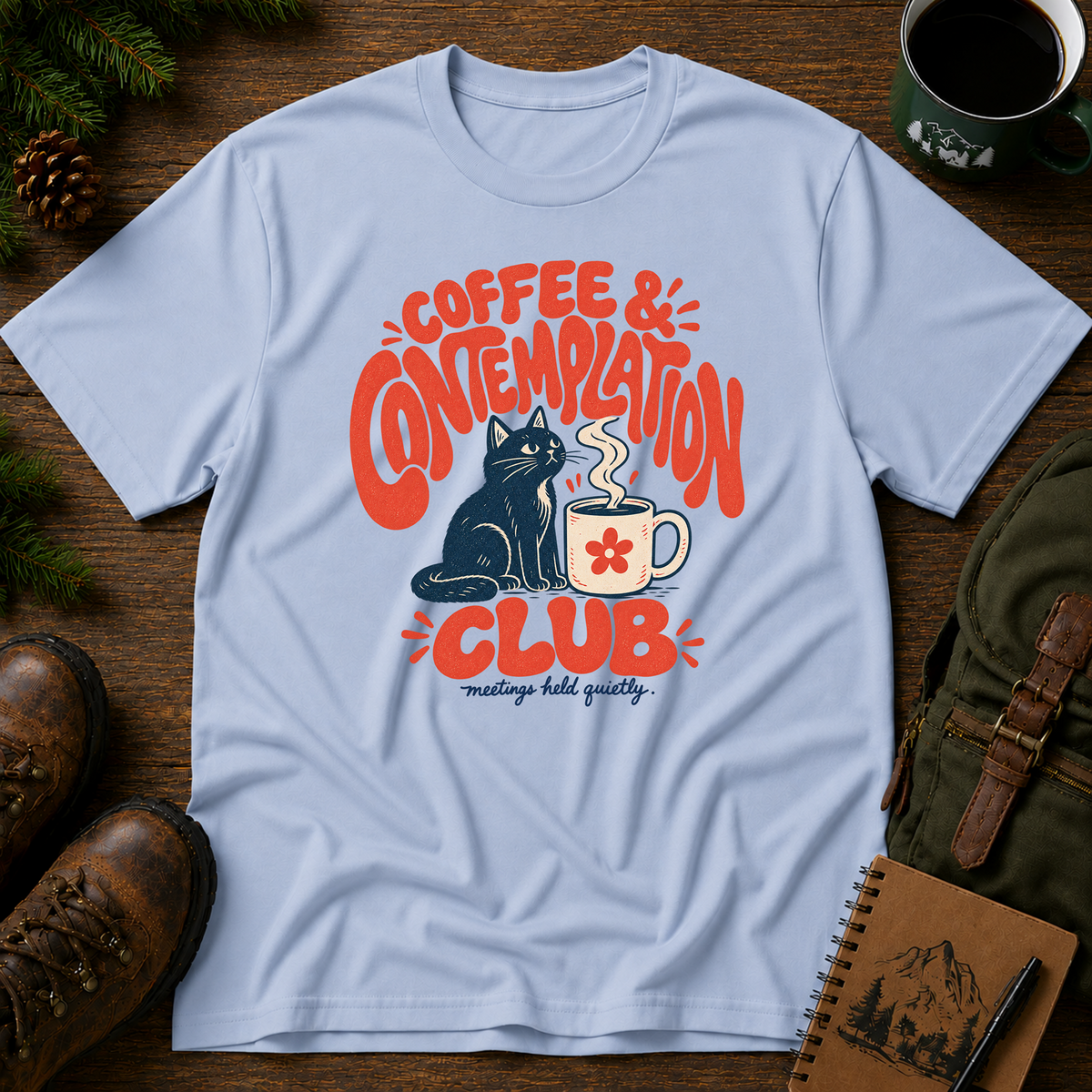 Coffee & Contemplation T-shirt