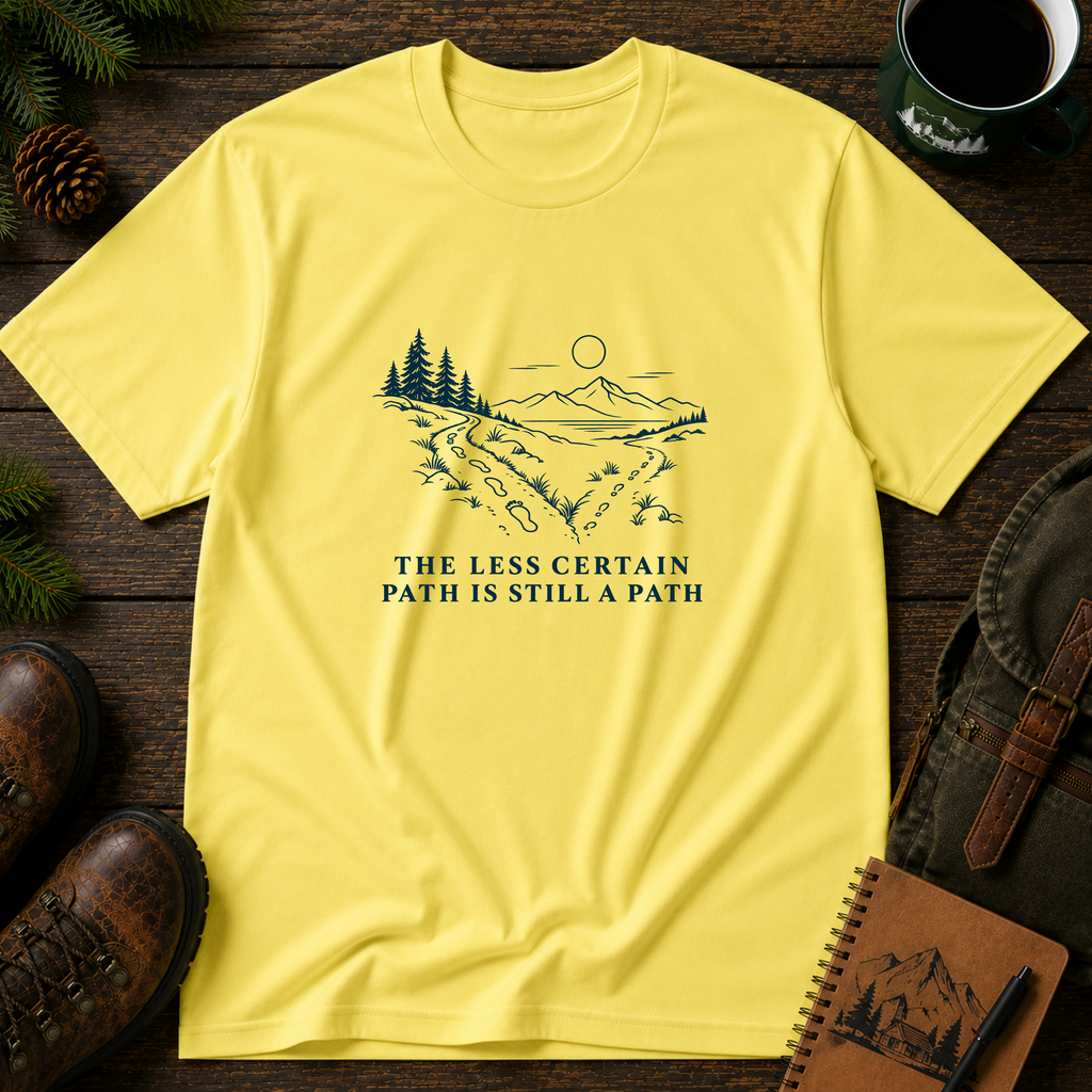 The less certain path T-shirt