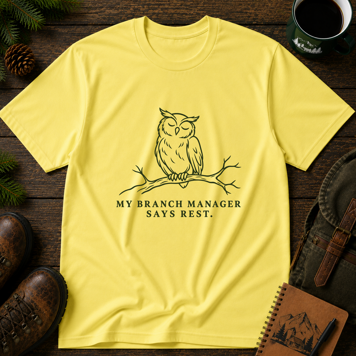 Resting Owl T-shirt