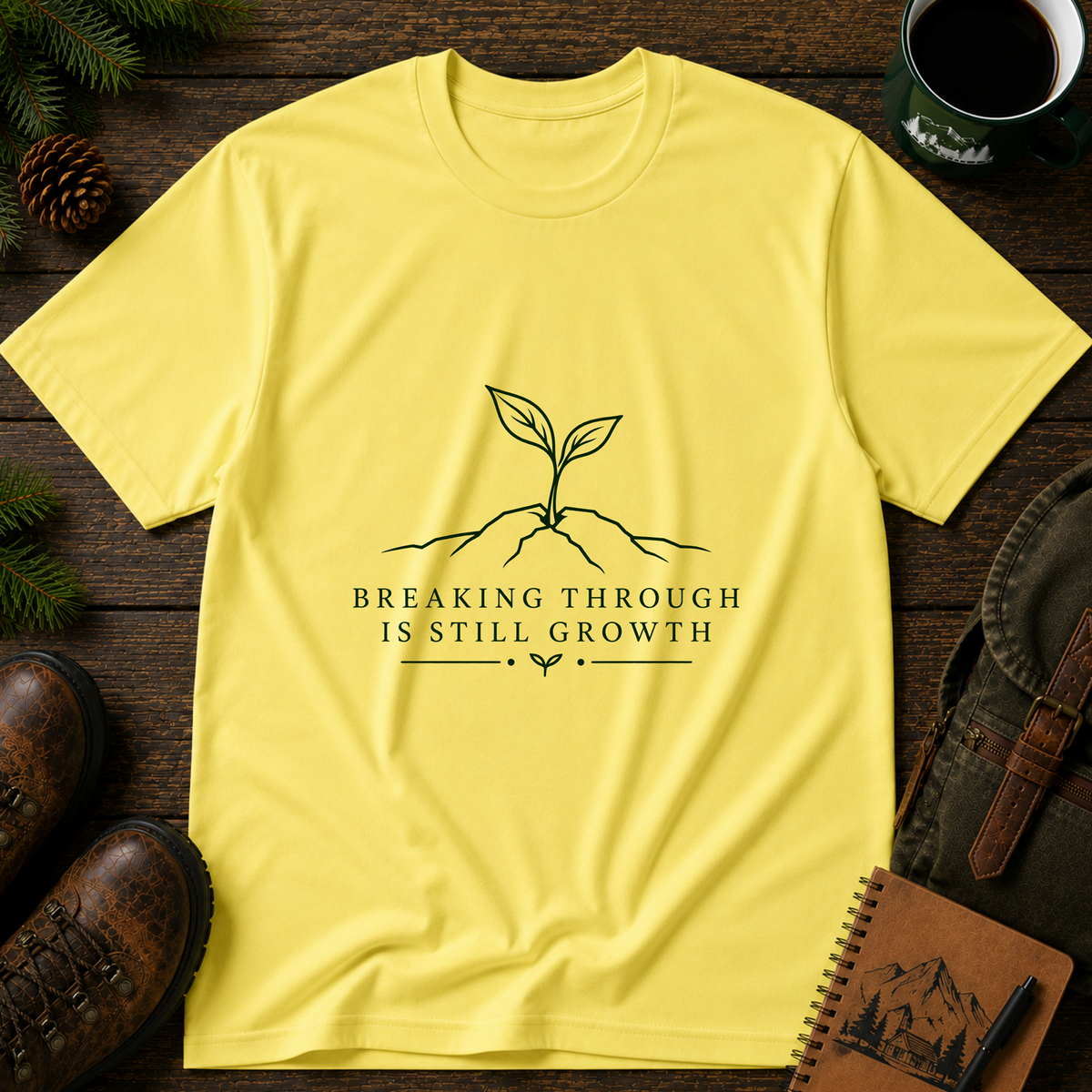 Growing plant T-shirt